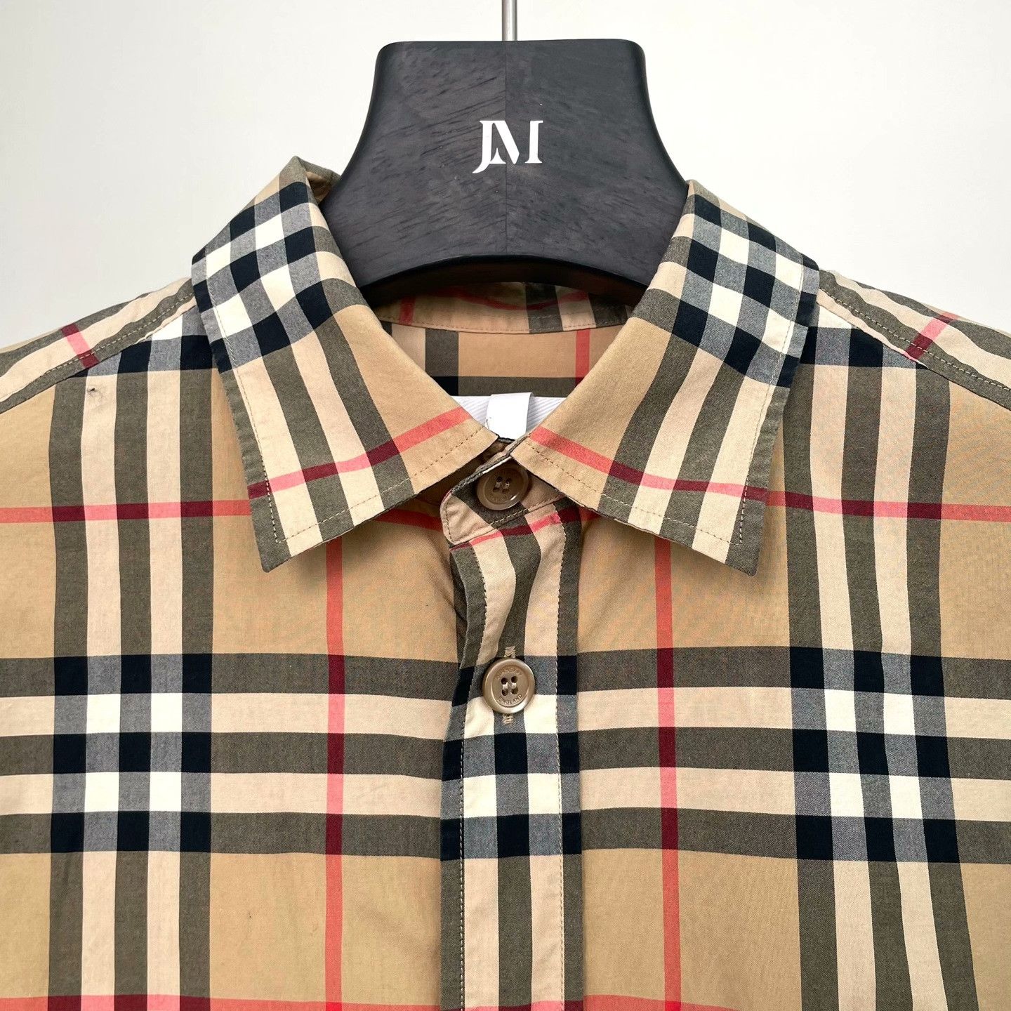 Burberry Burberry Embroidered Plaid Shirt s Men Size US S / EU 44-46 / 1 - 3 Thumbnail