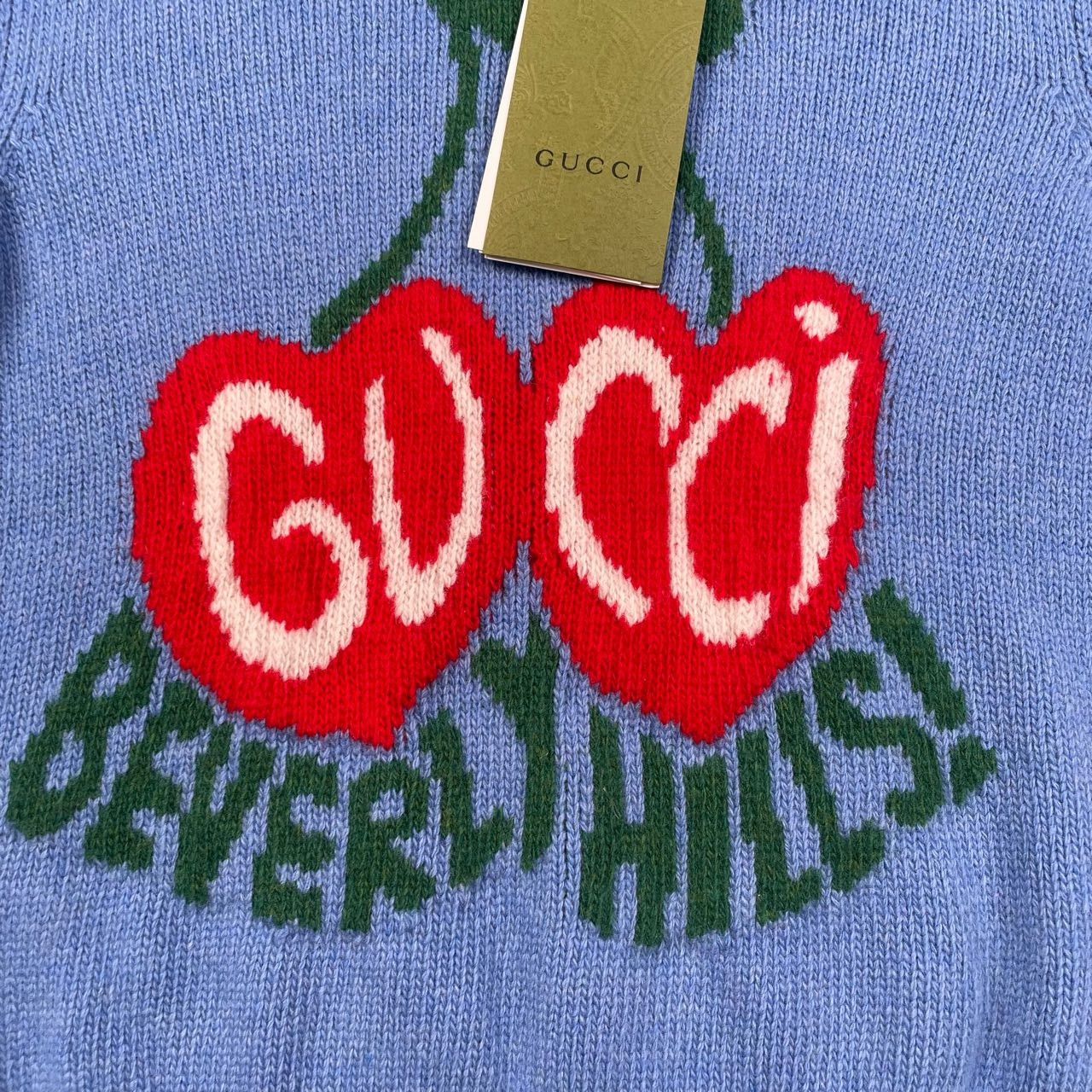 Gucci Gucci Wool Cropped Sweater L Women Size L / US 10 / IT 46 - 4 Thumbnail
