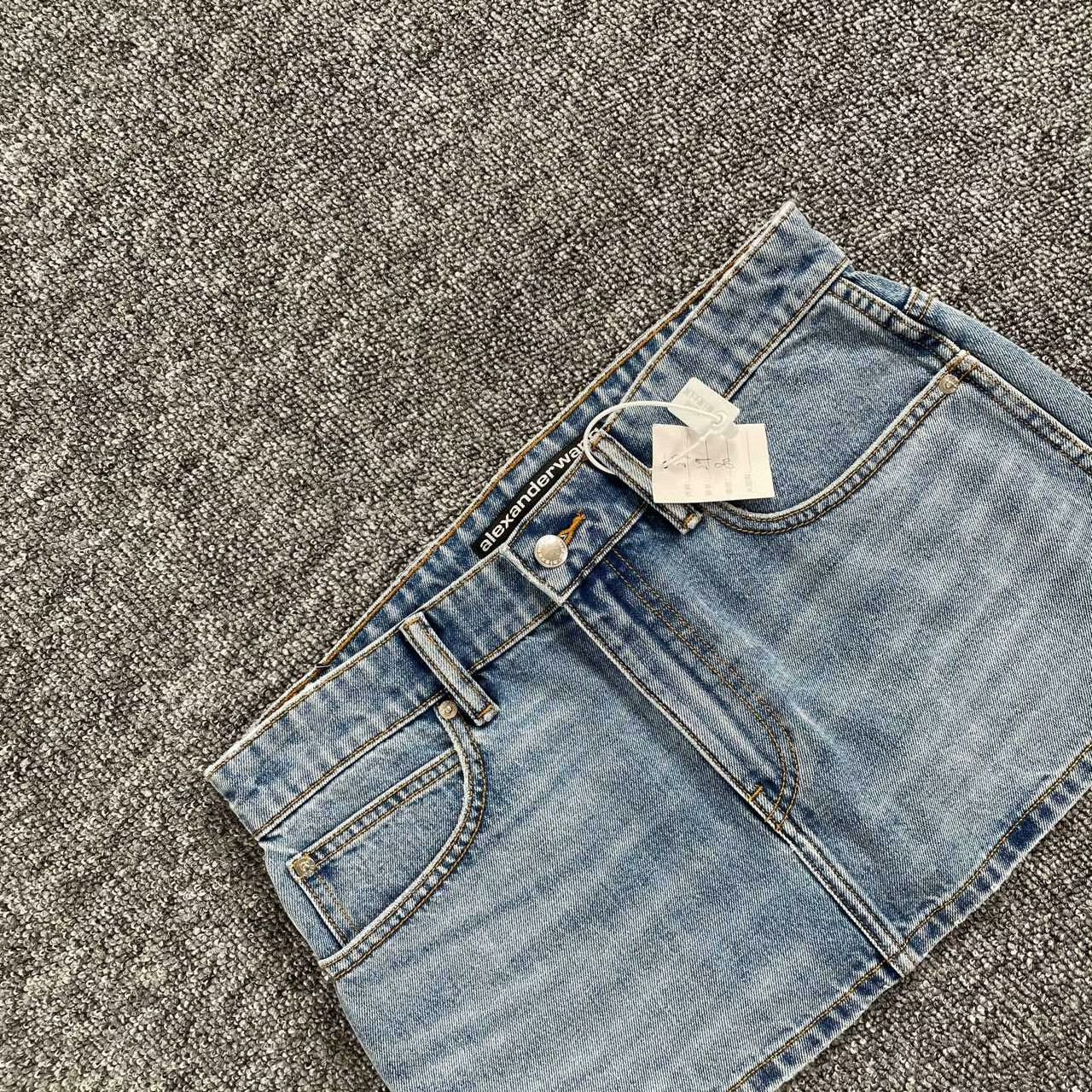 Alexander Wang Alexander Wang Retro Blue Skirt 30 Women Size 30" / US 8 / IT 44 - 3 Thumbnail