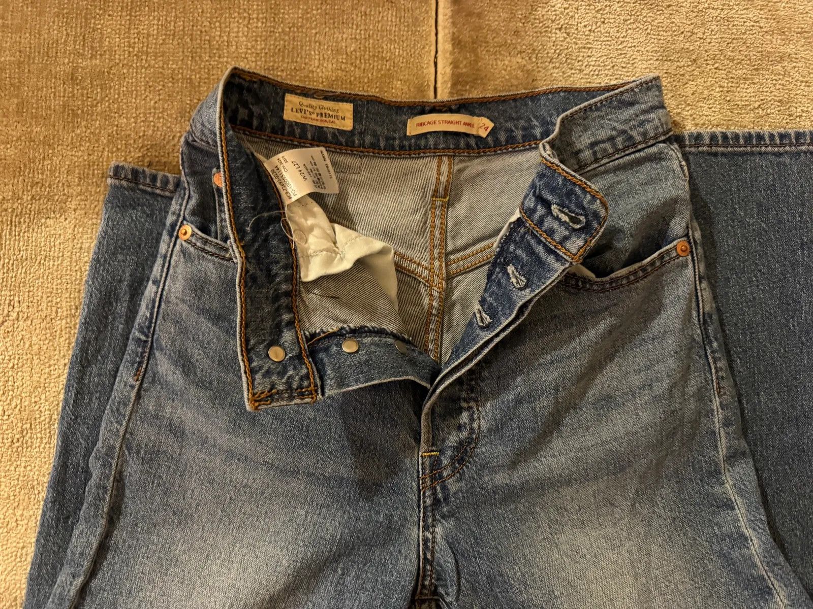 Levi's Levi's Levi’s PREMIUM Jeans Size 24" / US 00 / IT 34 - 4 Thumbnail