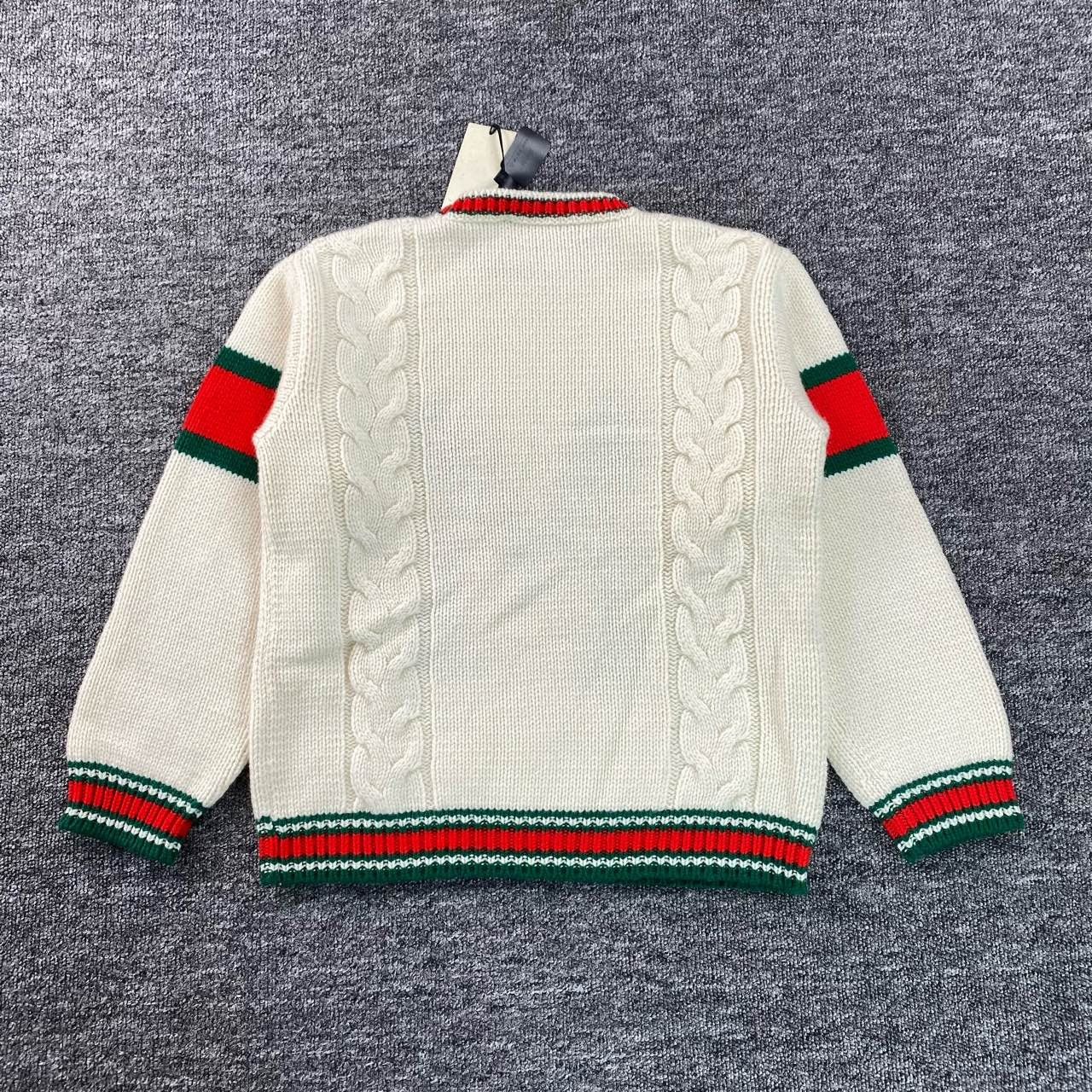 Gucci Gucci White Sweater L Women Size L / US 10 / IT 46 - 2 Thumbnail