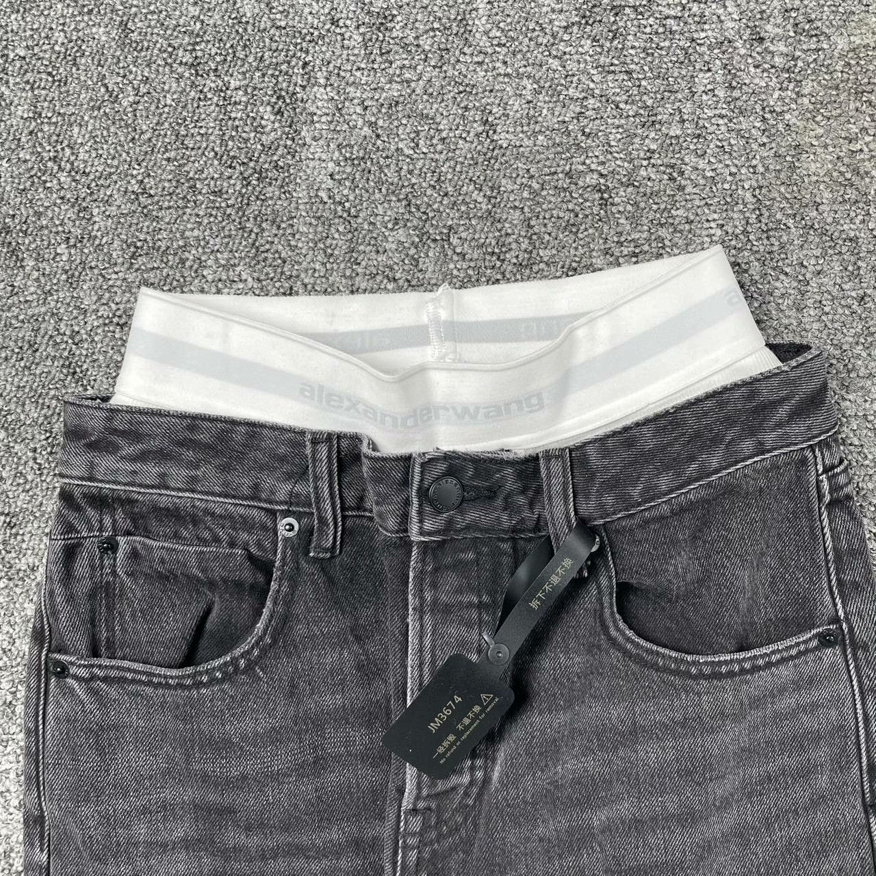 Alexander Wang Alexander Wang Retro Denim Multi Jeans 24 Women Size 24" / US 00 / IT 34 - 3 Thumbnail