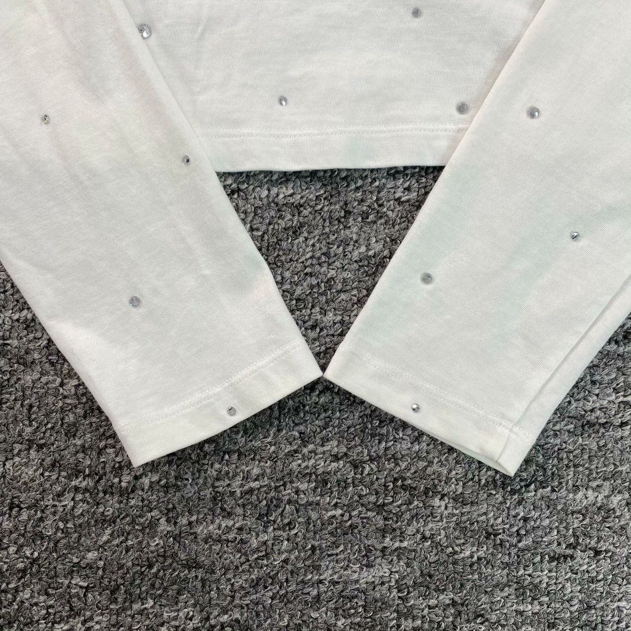 Miu Miu Miu Miu Retro Embroidered White T-Shirt XS Women Size XS / US 0-2 / IT 36-38 - 4 Thumbnail