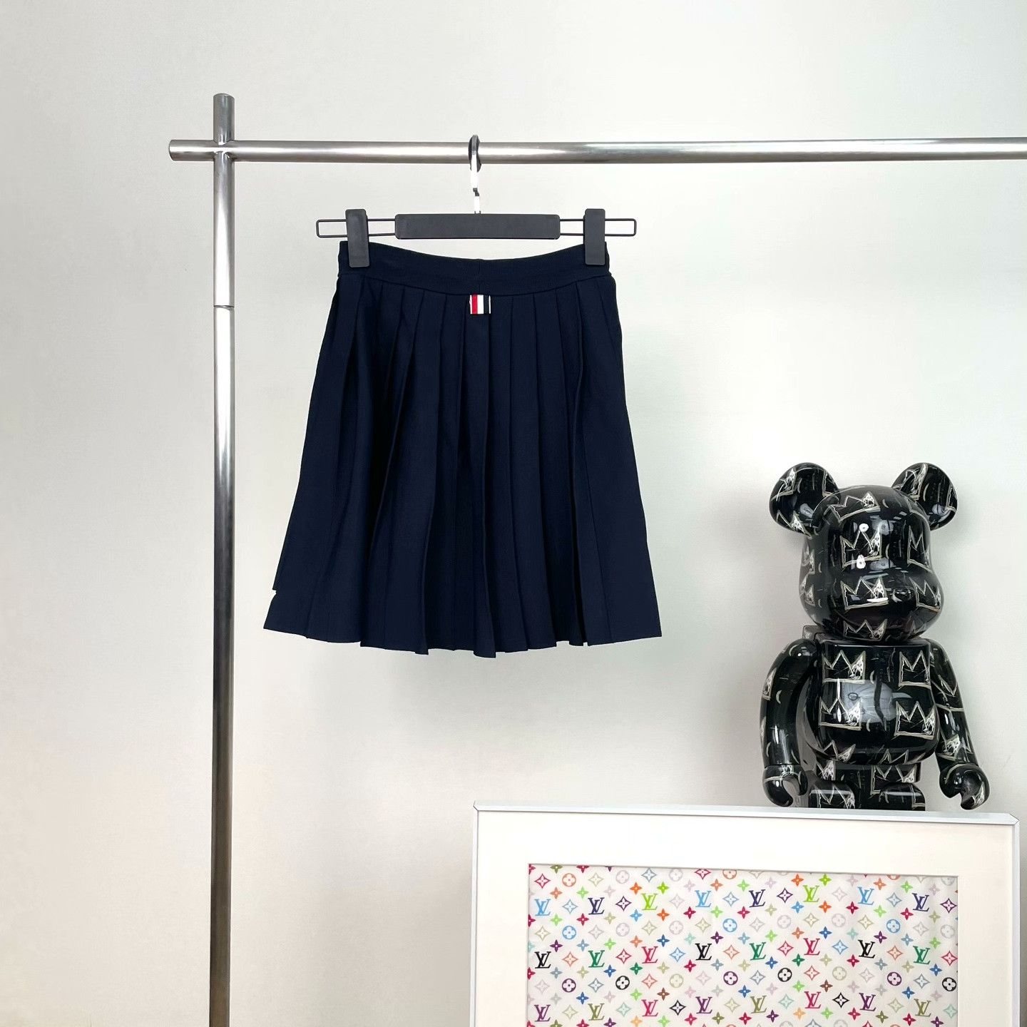 Thom Browne Thom Browne Casual Striped Brown Skirt 28 Women Size 28" / US 6 / IT 42 - 2 Thumbnail