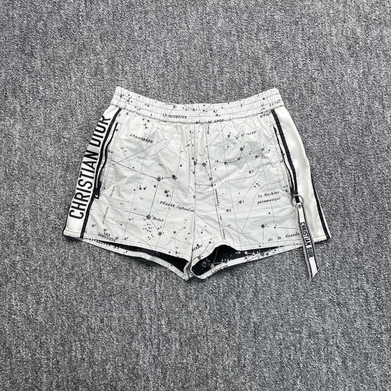 Dior Dior Retro Printed White Pants 30 Women Size 30" / US 8 / IT 44 - 2 Thumbnail