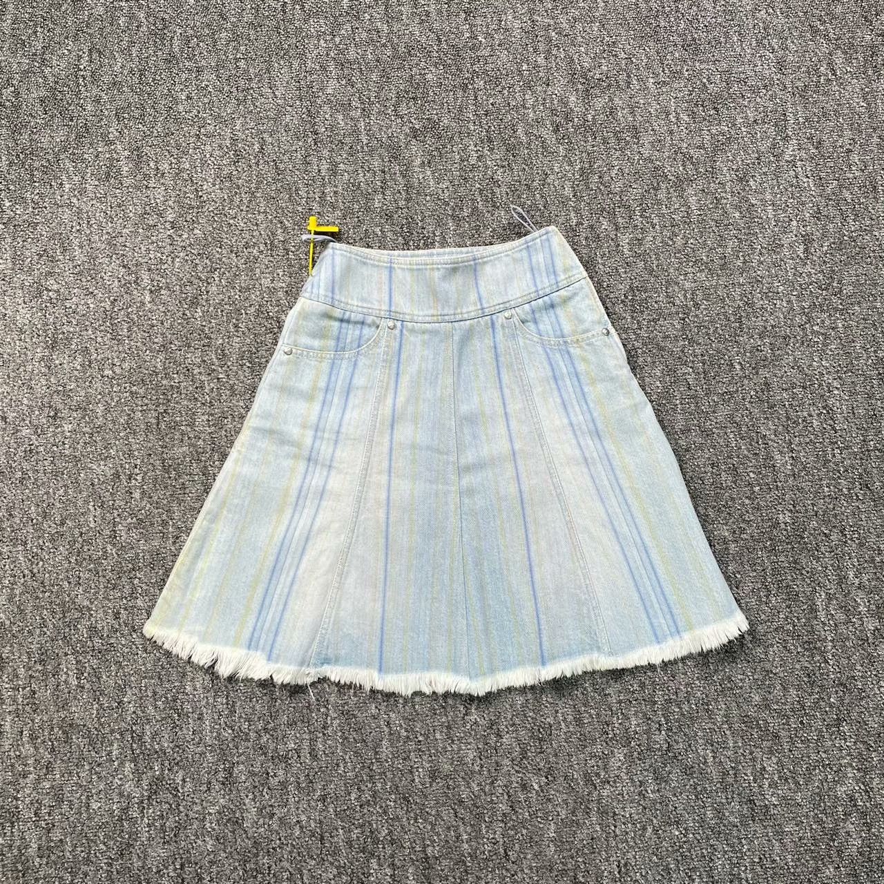 Chanel Chanel Casual Striped Multi Skirt 34 Women Size 34" / US 12 / IT 48 - 2 Thumbnail