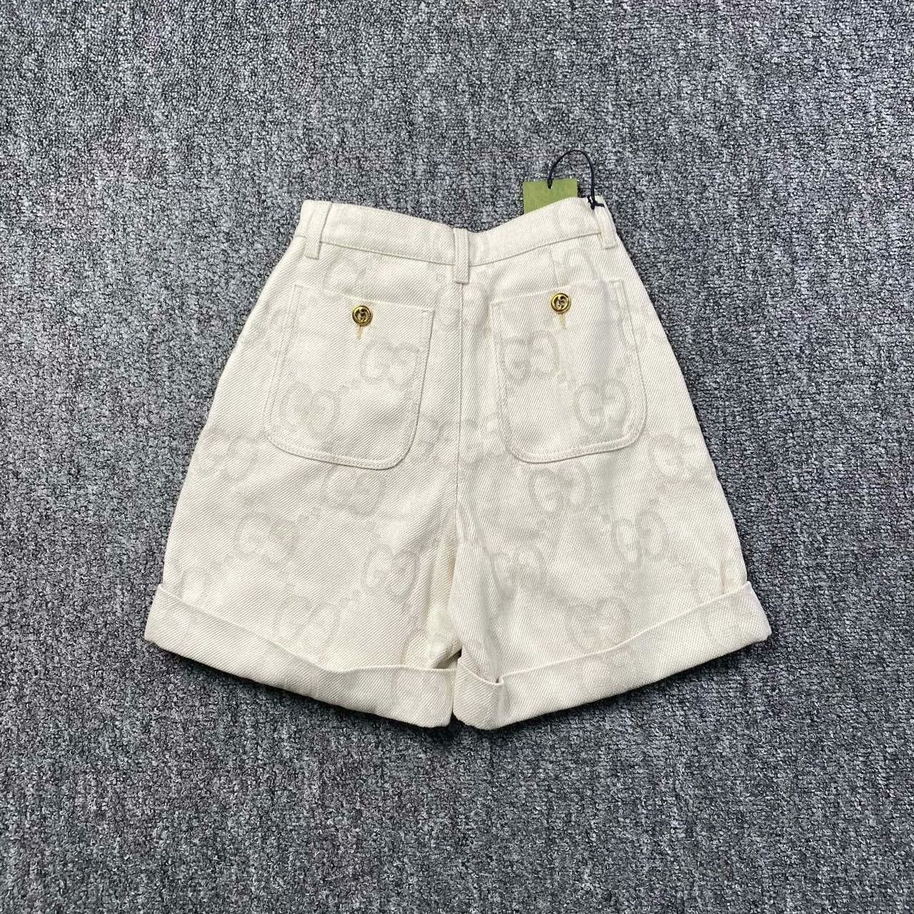 Gucci Gucci Casual Graphic White Pants 28 Women Size 28" / US 6 / IT 42 - 3 Thumbnail