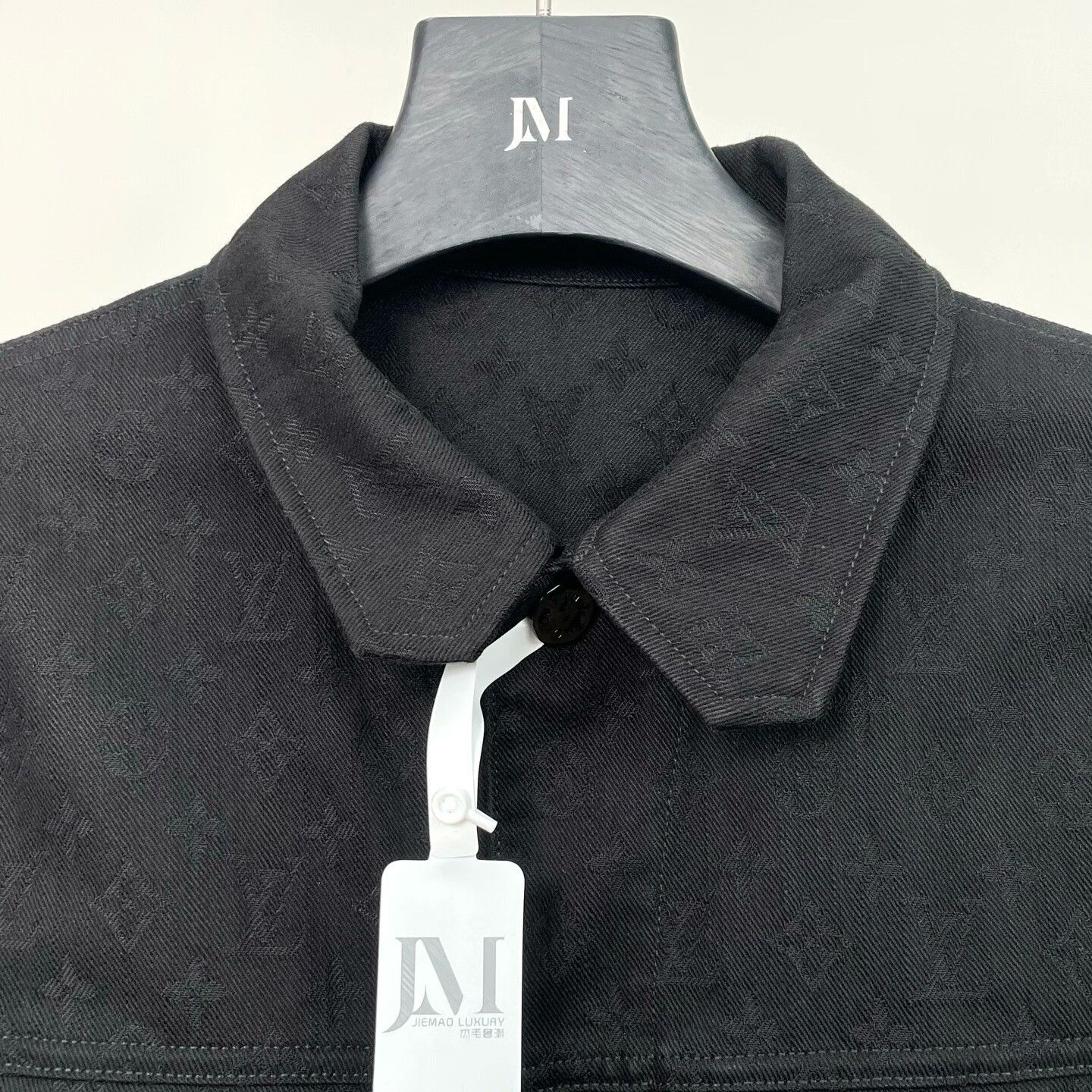 Louis Vuitton Louis Vuitton Denim Black Jacket S Women Size S / US 4 / IT 40 - 3 Thumbnail