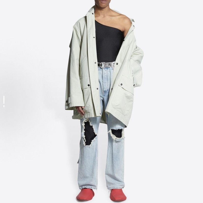 Balenciaga Balenciaga Retro Green Jacket S Women Size S / US 4 / IT 40 - 7 Thumbnail