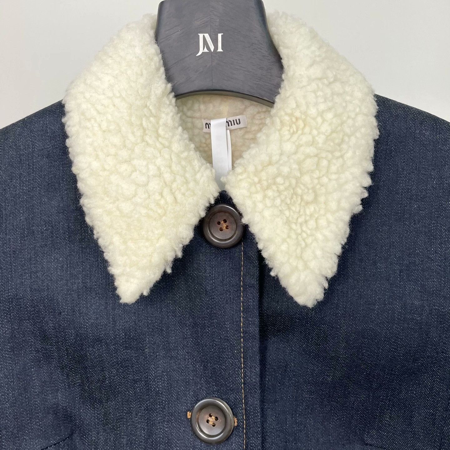 Miu Miu Miu Miu Denim Jacket it_42 Women Size M / US 6-8 / IT 42-44 - 3 Thumbnail