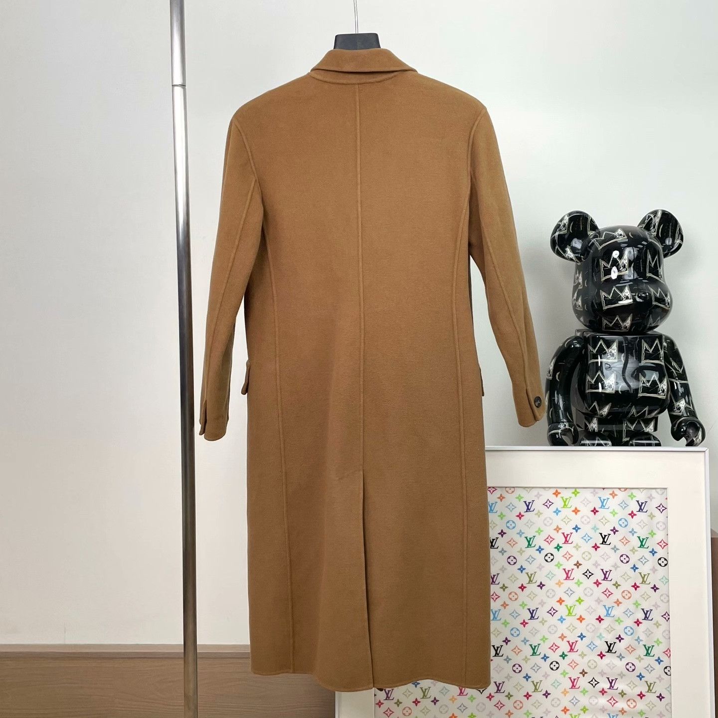 Max Mara Max Mara Wool Brown Coat it_36 Women Size XS / US 0-2 / IT 36-38 - 2 Thumbnail