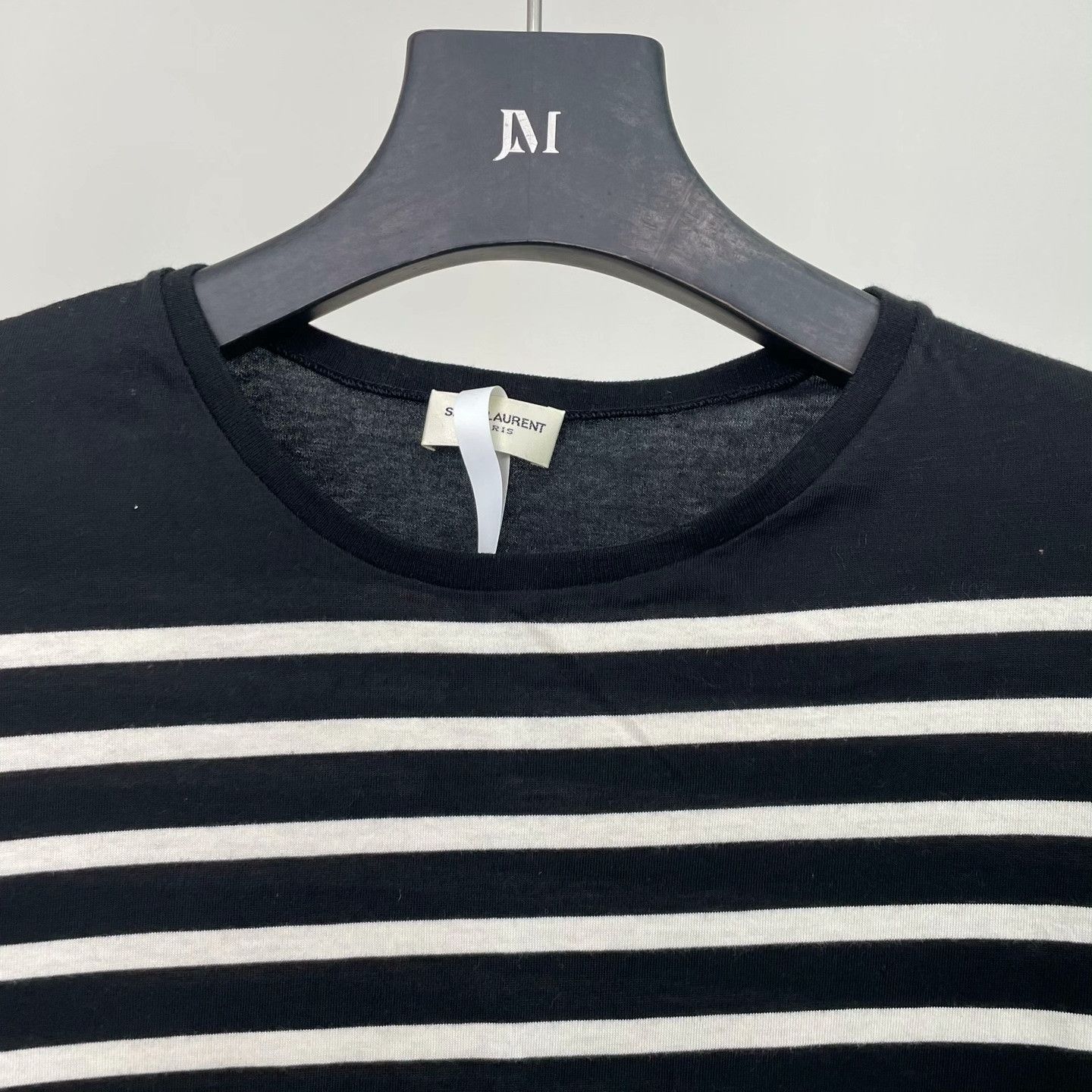 Saint Laurent Paris Saint Laurent Paris Wool Striped Sweater M Women Size M / US 6-8 / IT 42-44 - 3 Thumbnail