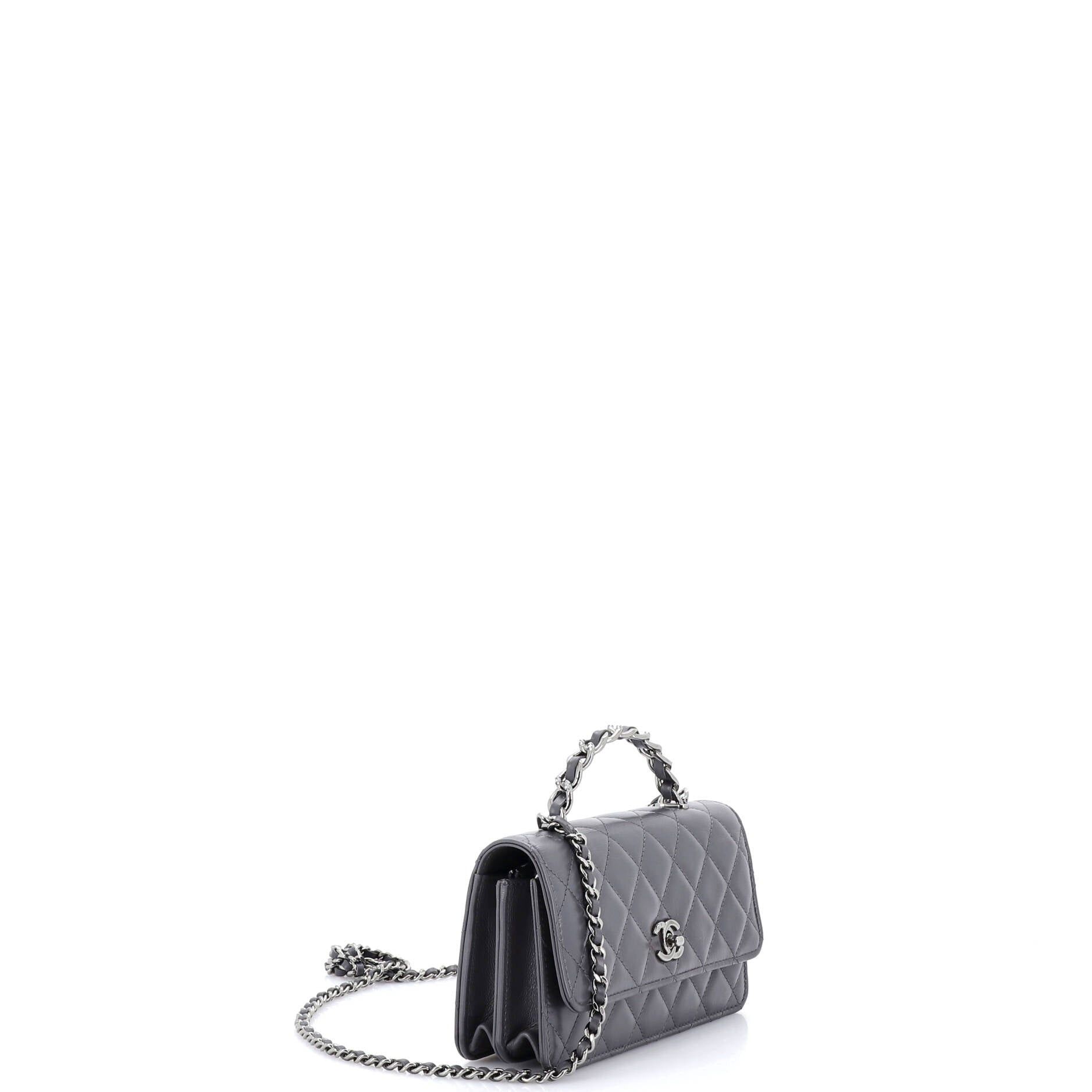 Chanel Top Handle Phone Holder with Chain Size ONE SIZE - 2 Thumbnail