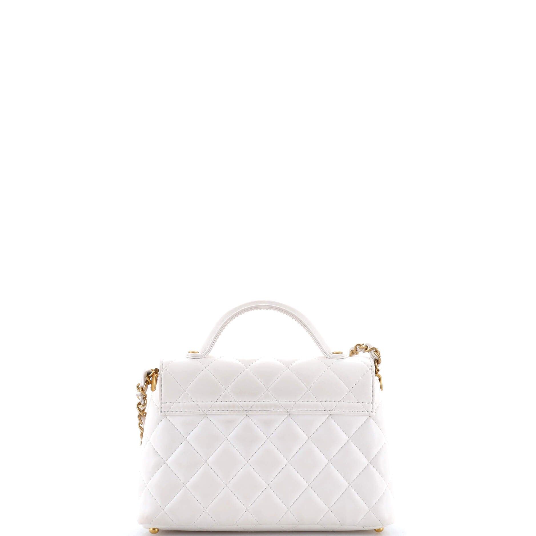 Chanel CC Top Handle Flap Bag Size ONE SIZE - 3 Thumbnail