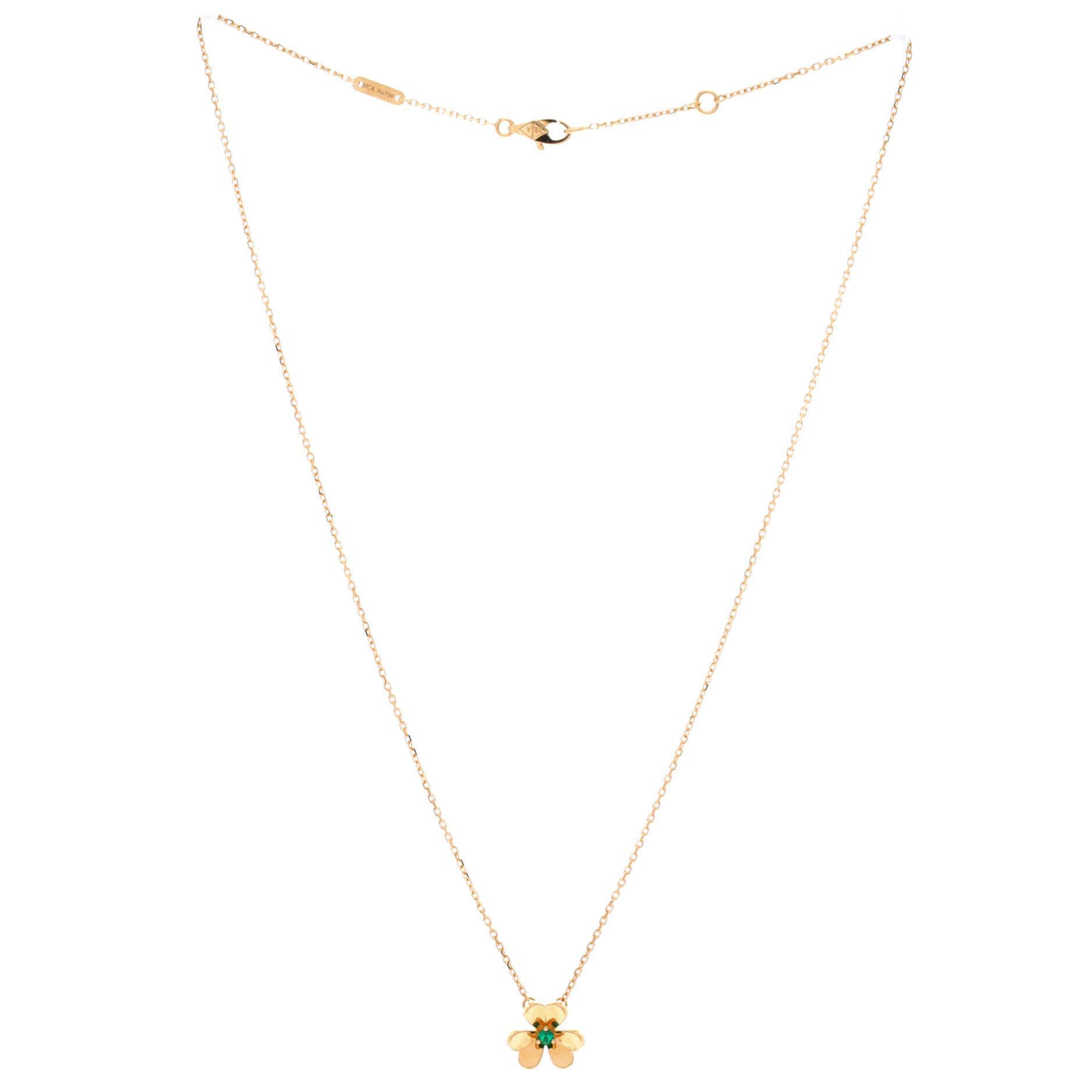 Van Cleef & Arpels Frivole Pendant Necklace Size ONE SIZE - 3 Thumbnail