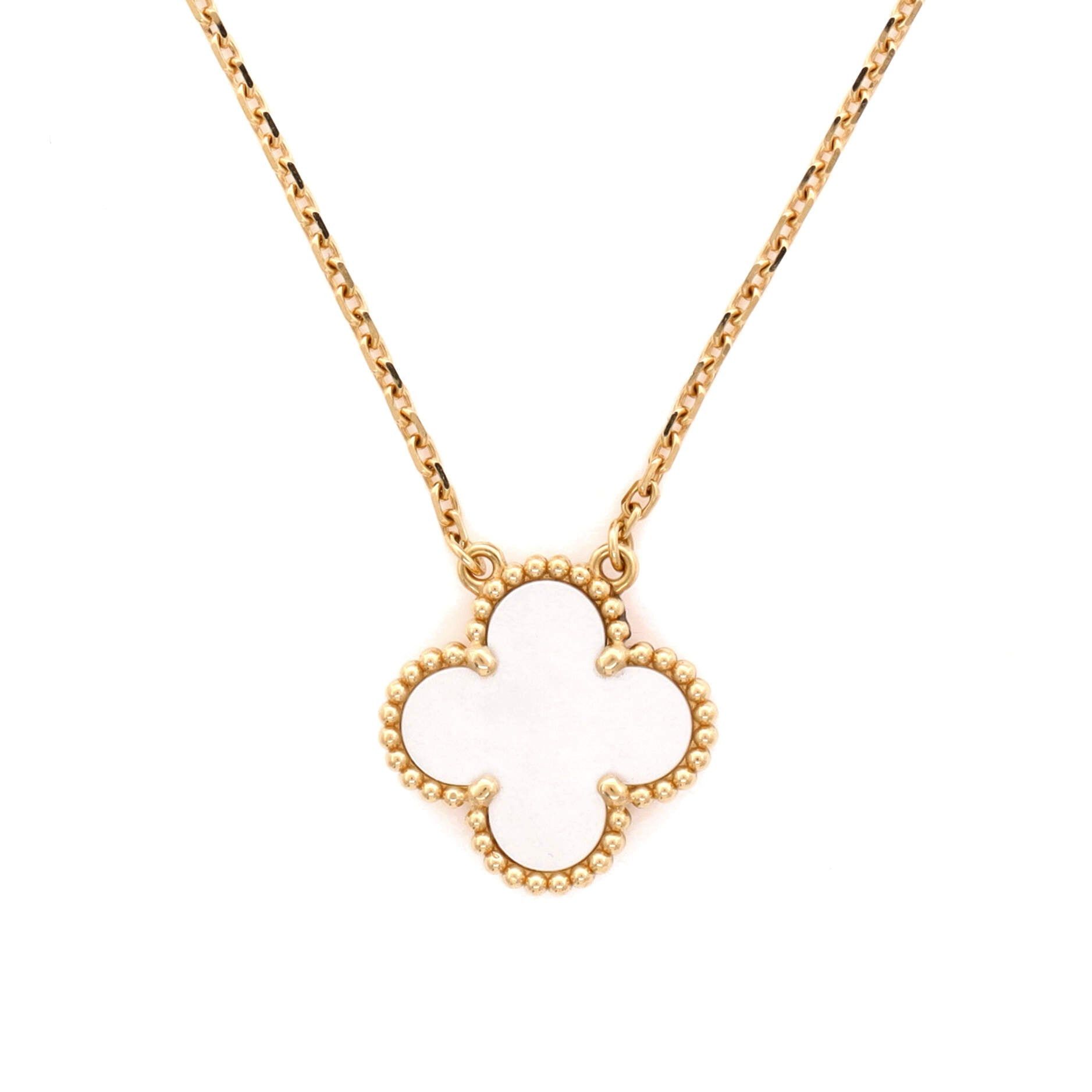Van Cleef & Arpels Vintage Alhambra Pendant Necklace Size ONE SIZE - 4 Thumbnail