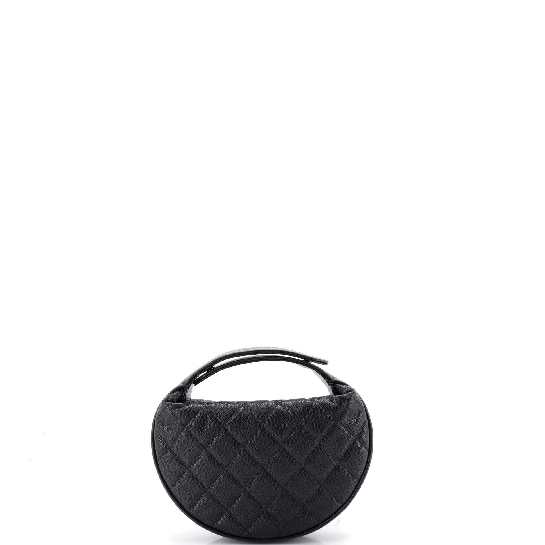Chanel Double Chain Bow Hobo Pouch Size ONE SIZE - 3 Thumbnail