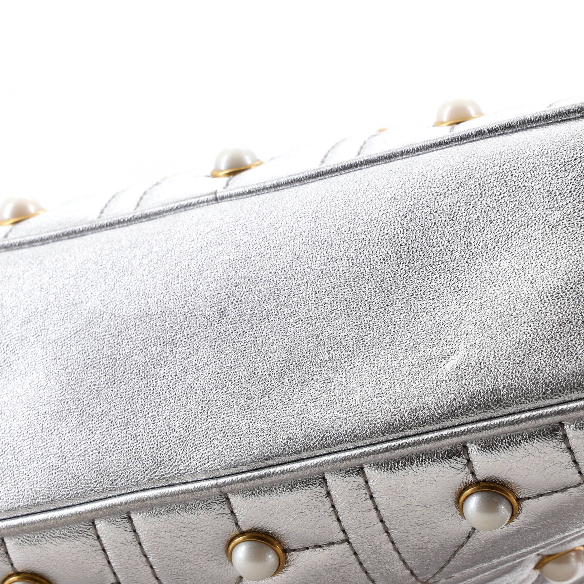 Gucci Pearly GG Marmont Shoulder Bag Size ONE SIZE - 6 Thumbnail