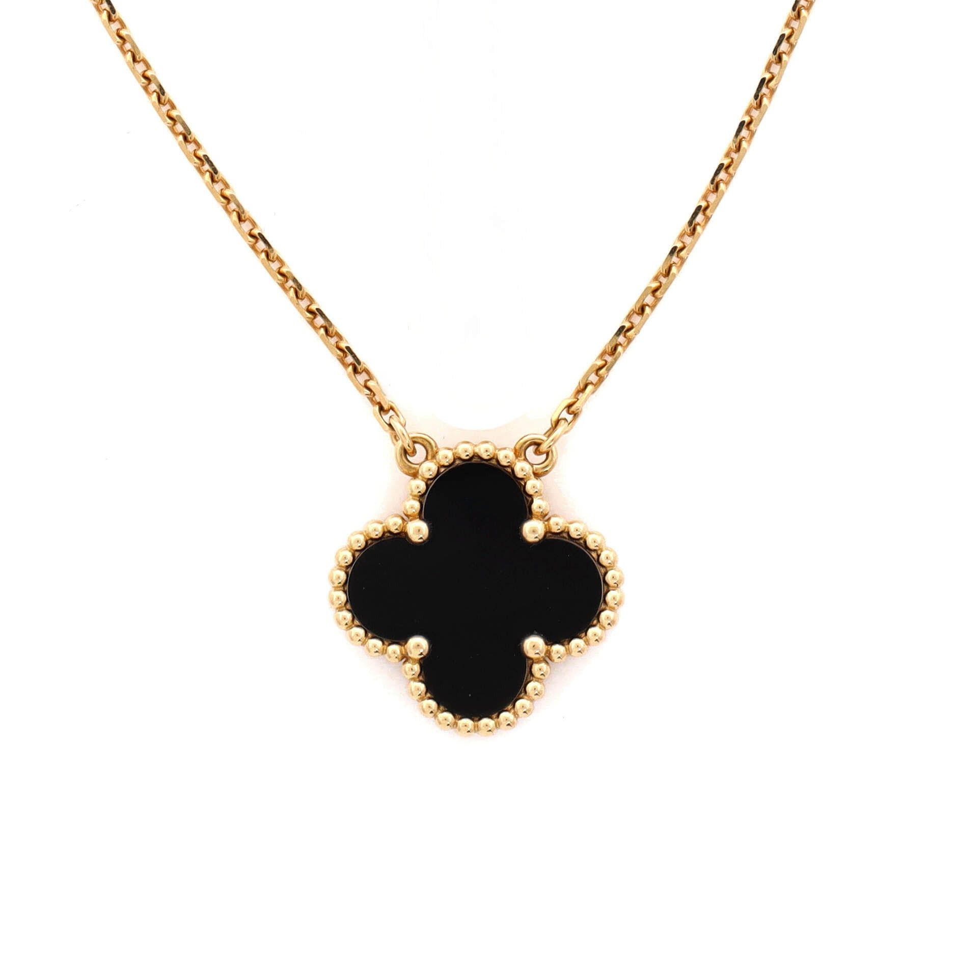 Van Cleef & Arpels Vintage Alhambra Pendant Necklace Size ONE SIZE - 3 Thumbnail