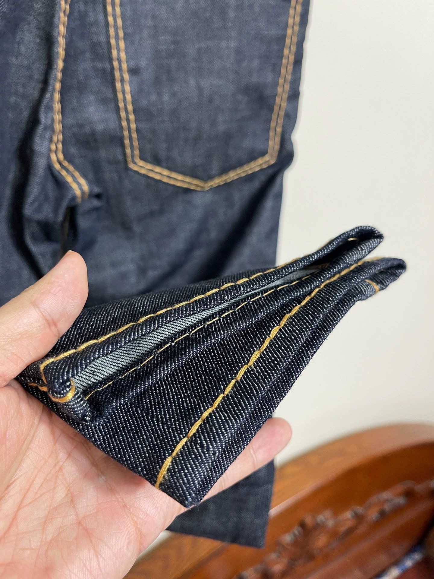 Dsquared2 Blue Denim Jeans with Yellow Stitching Size US 30 / EU 46 - 5 Thumbnail