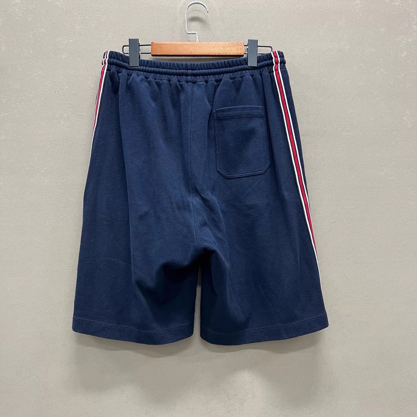 Gucci Black Striped Casual Shorts with Side Stripes Size US 32 / EU 48 - 2 Thumbnail