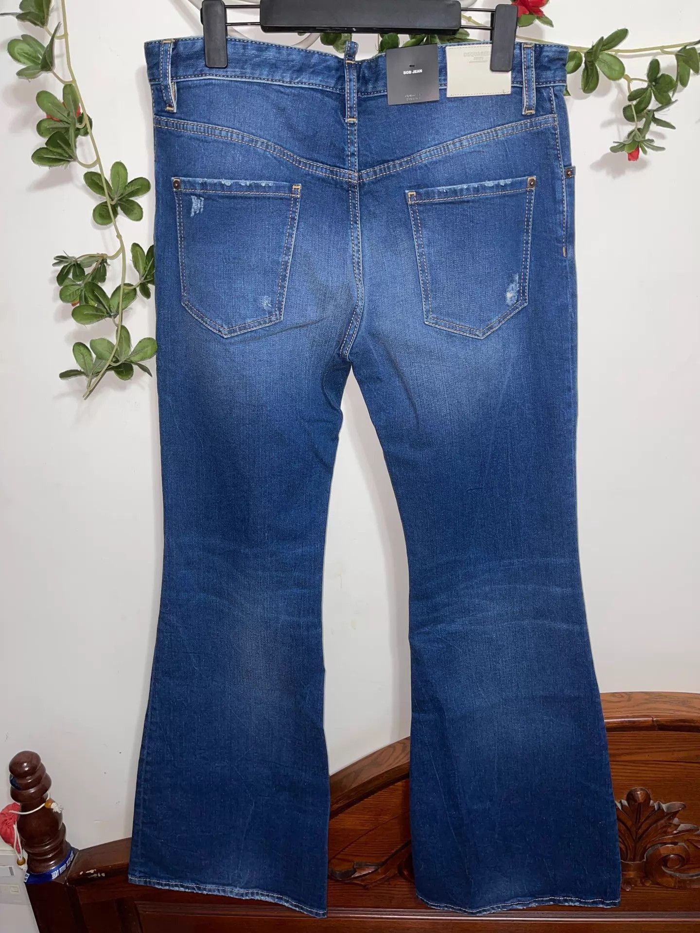 Dsquared2 Blue Flared Denim Jeans Size US 34 / EU 50 - 4 Thumbnail