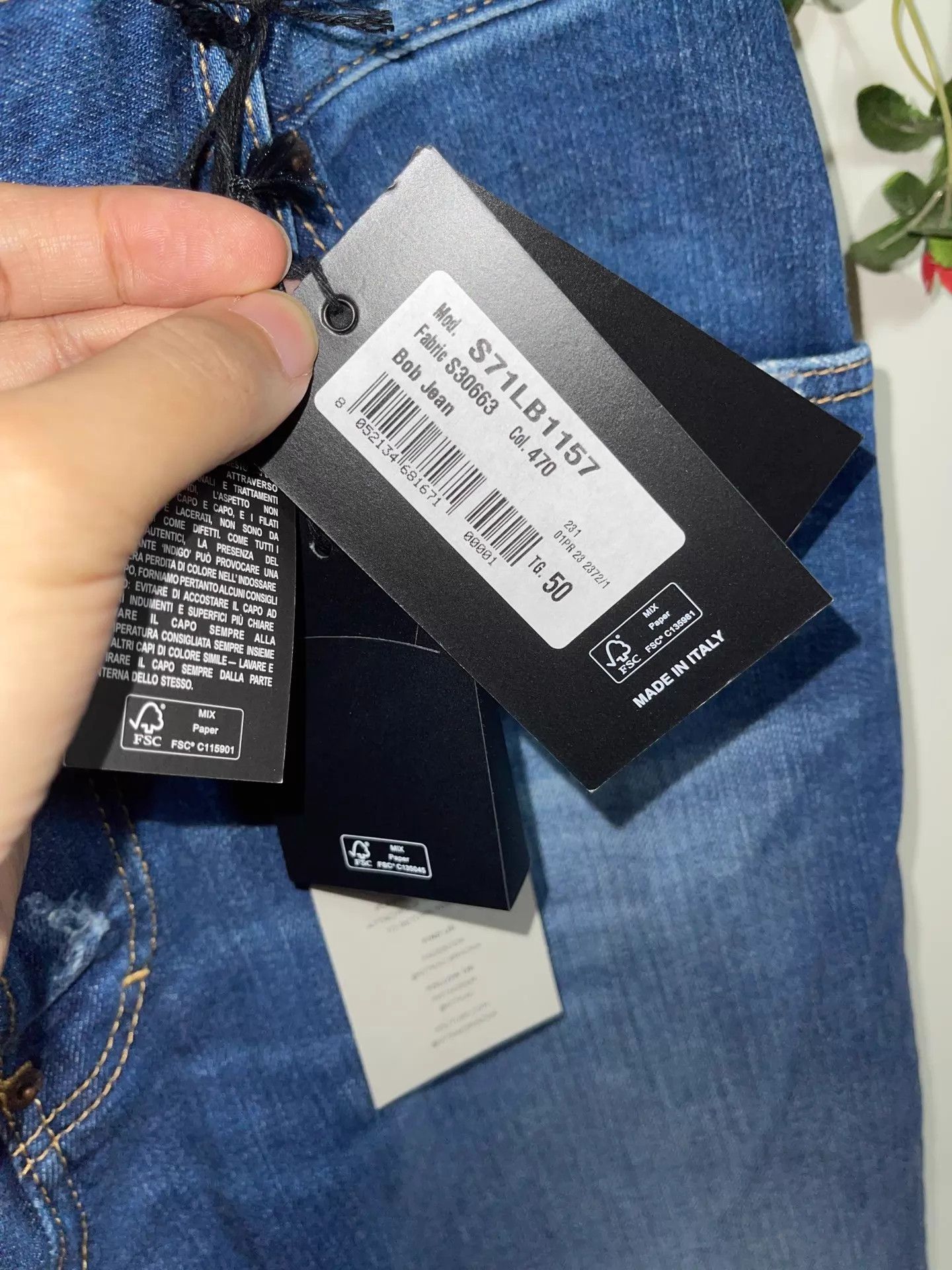 Dsquared2 Blue Flared Denim Jeans Size US 34 / EU 50 - 9 Thumbnail