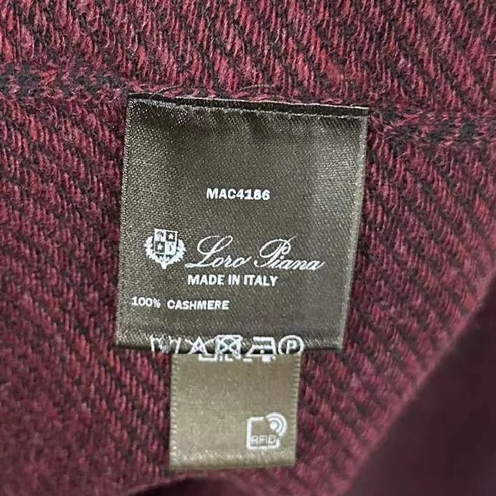 Loro Piana Red Zip Neck Long Sleeve Sweater Size US L / EU 52-54 / 3 - 5 Thumbnail