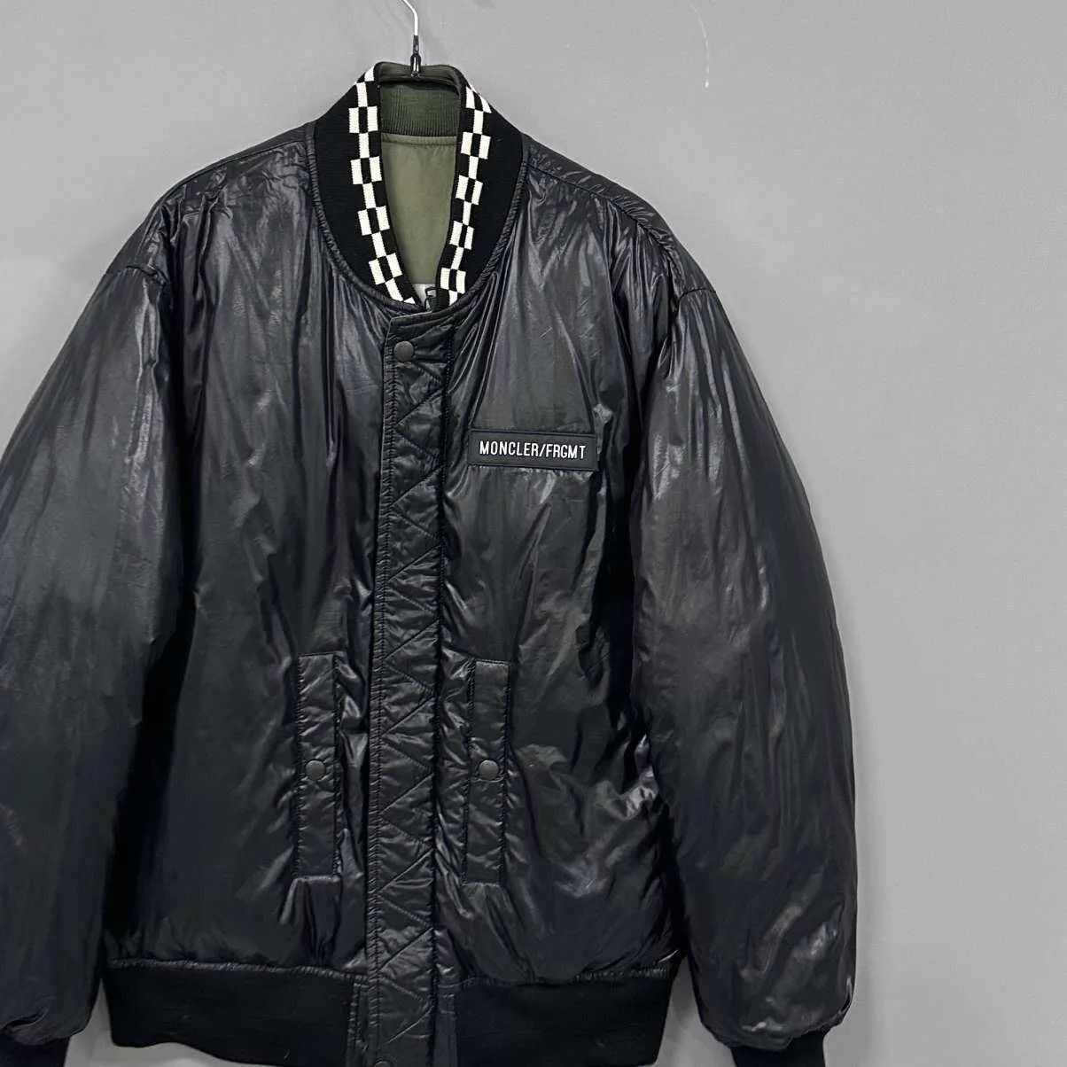 Moncler Green Bomber Jacket Size S Size US S / EU 44-46 / 1 - 2 Thumbnail