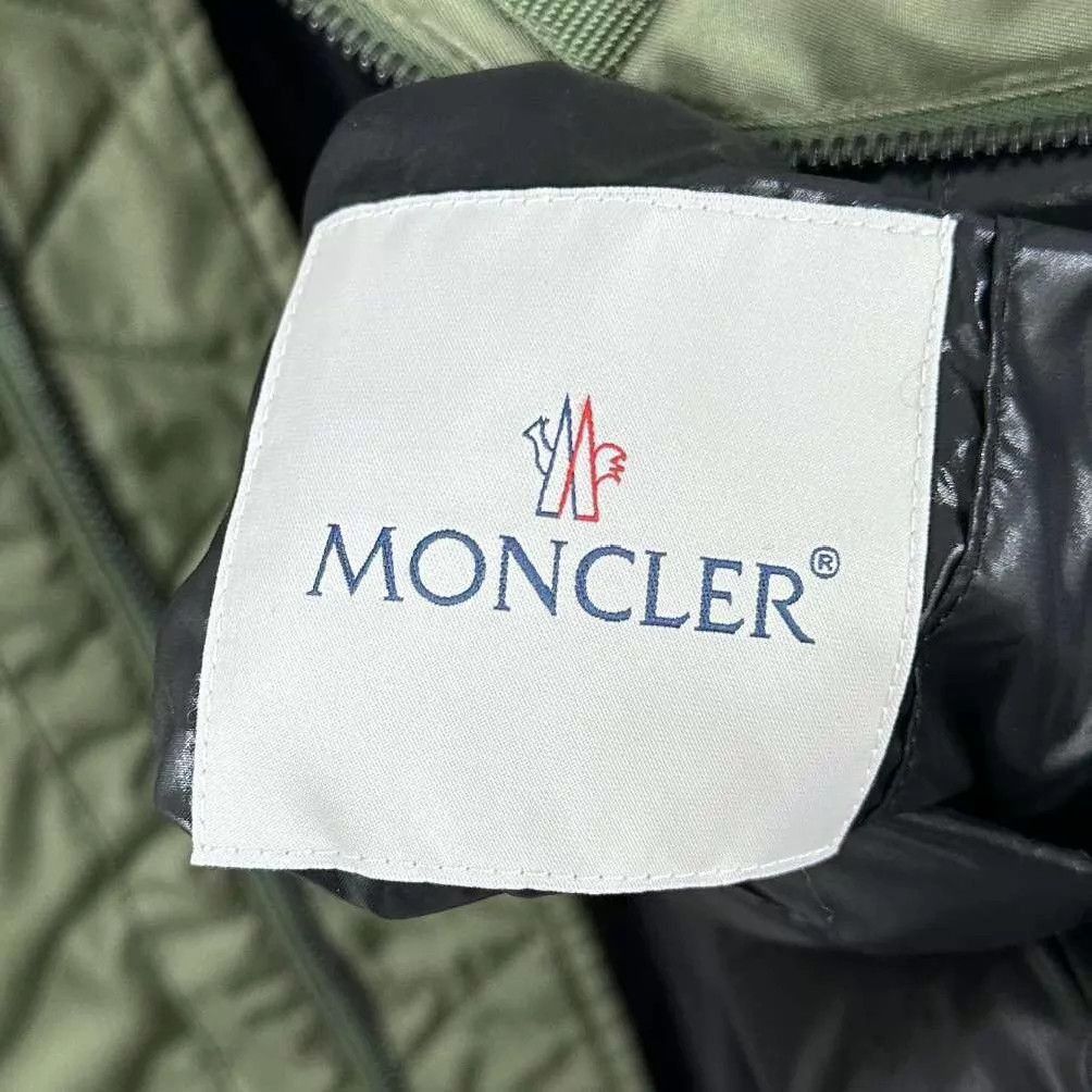 Moncler Green Bomber Jacket Size S Size US S / EU 44-46 / 1 - 9 Thumbnail