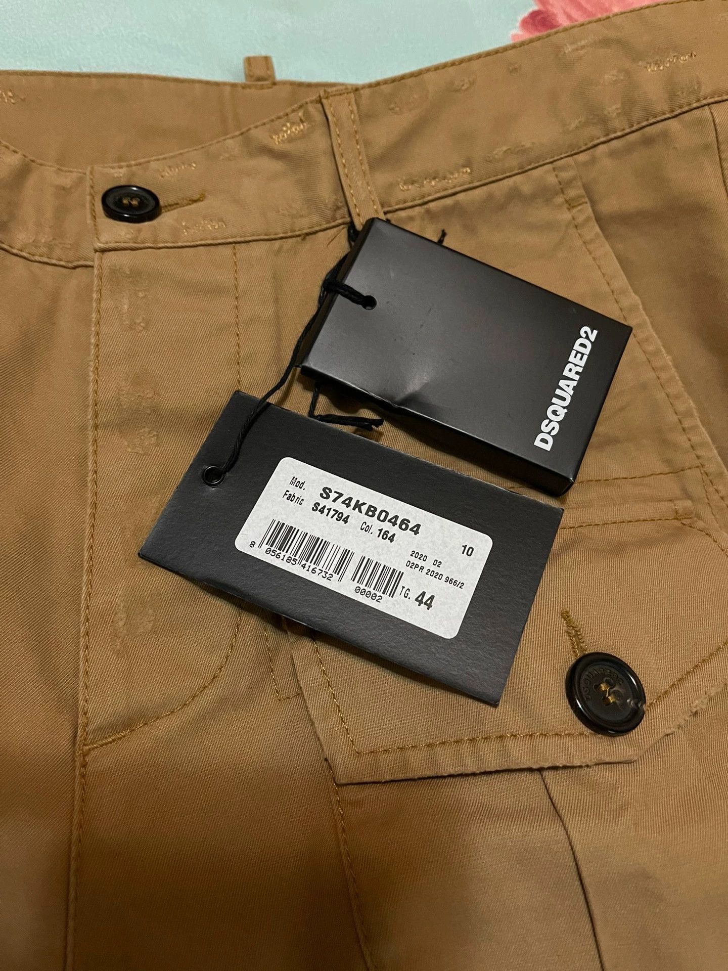 Dsquared2 Brown Cargo Pants with Distressed Details - Size 28 Size US 28 / EU 44 - 9 Thumbnail