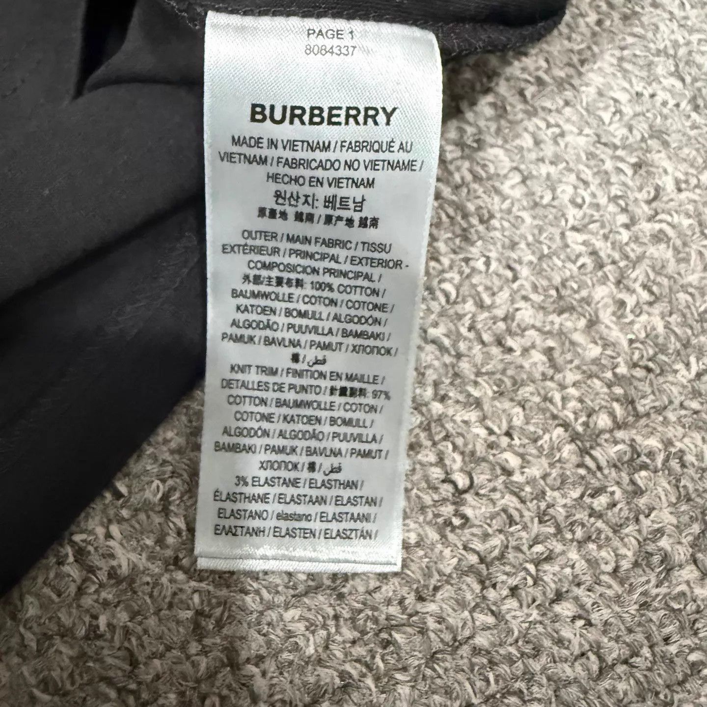Burberry Black Short Sleeve Graphic T-Shirt Size US M / EU 48-50 / 2 - 4 Thumbnail
