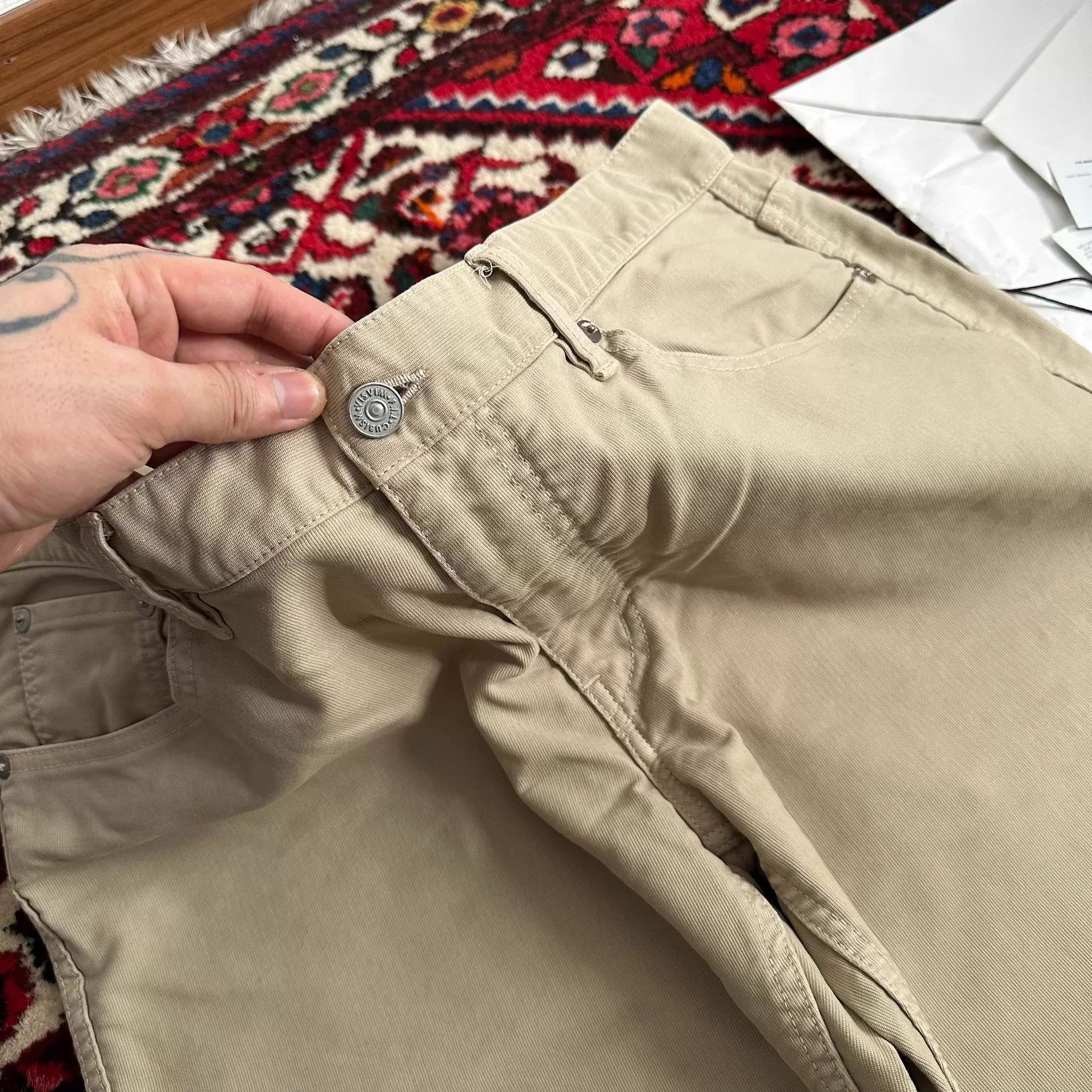 Visvim Beige Casual Pants Size 34 Size US 34 / EU 50 - 4 Thumbnail