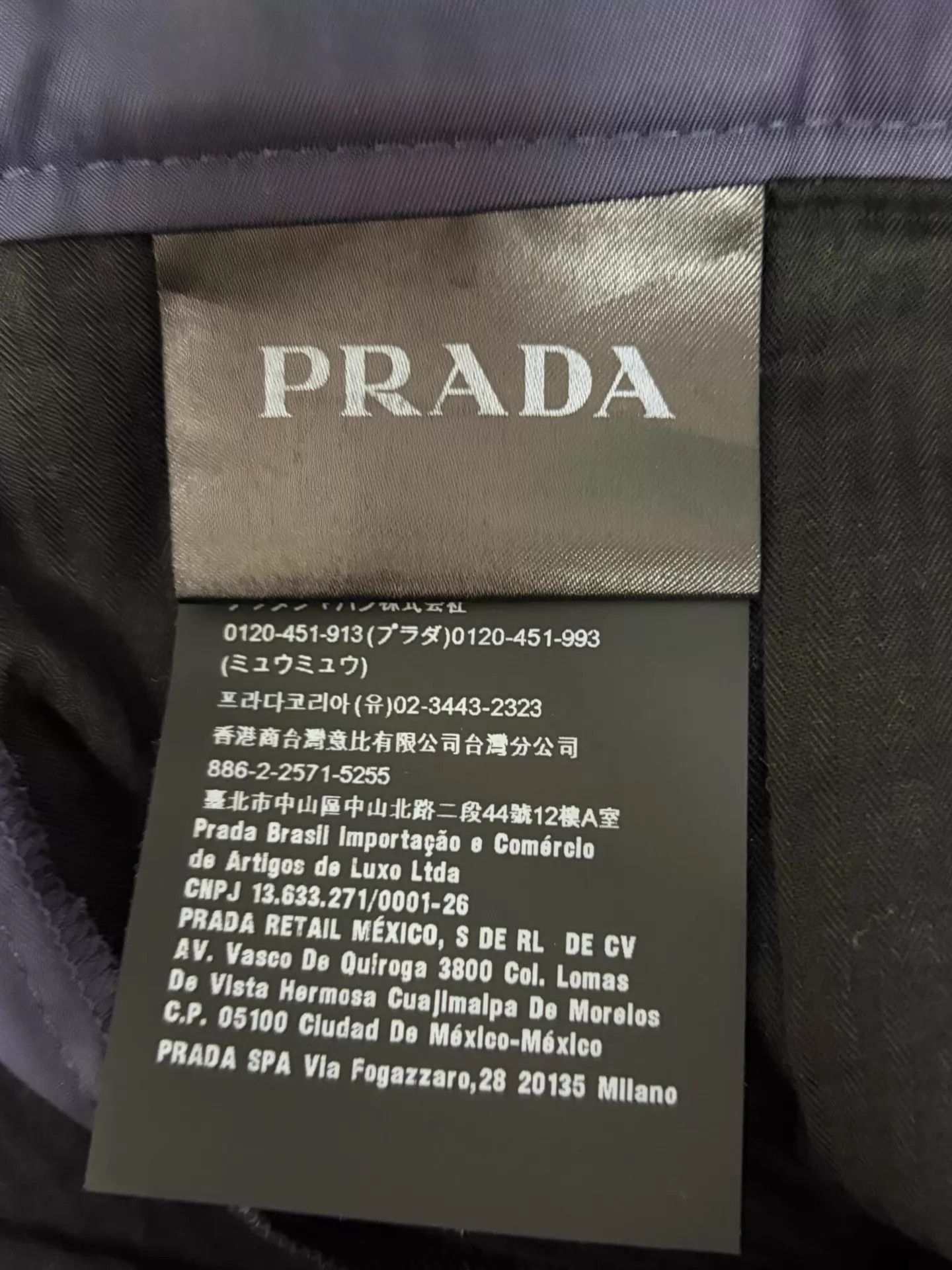 Prada Blue Casual Pants Size 30 Size US 30 / EU 46 - 3 Thumbnail