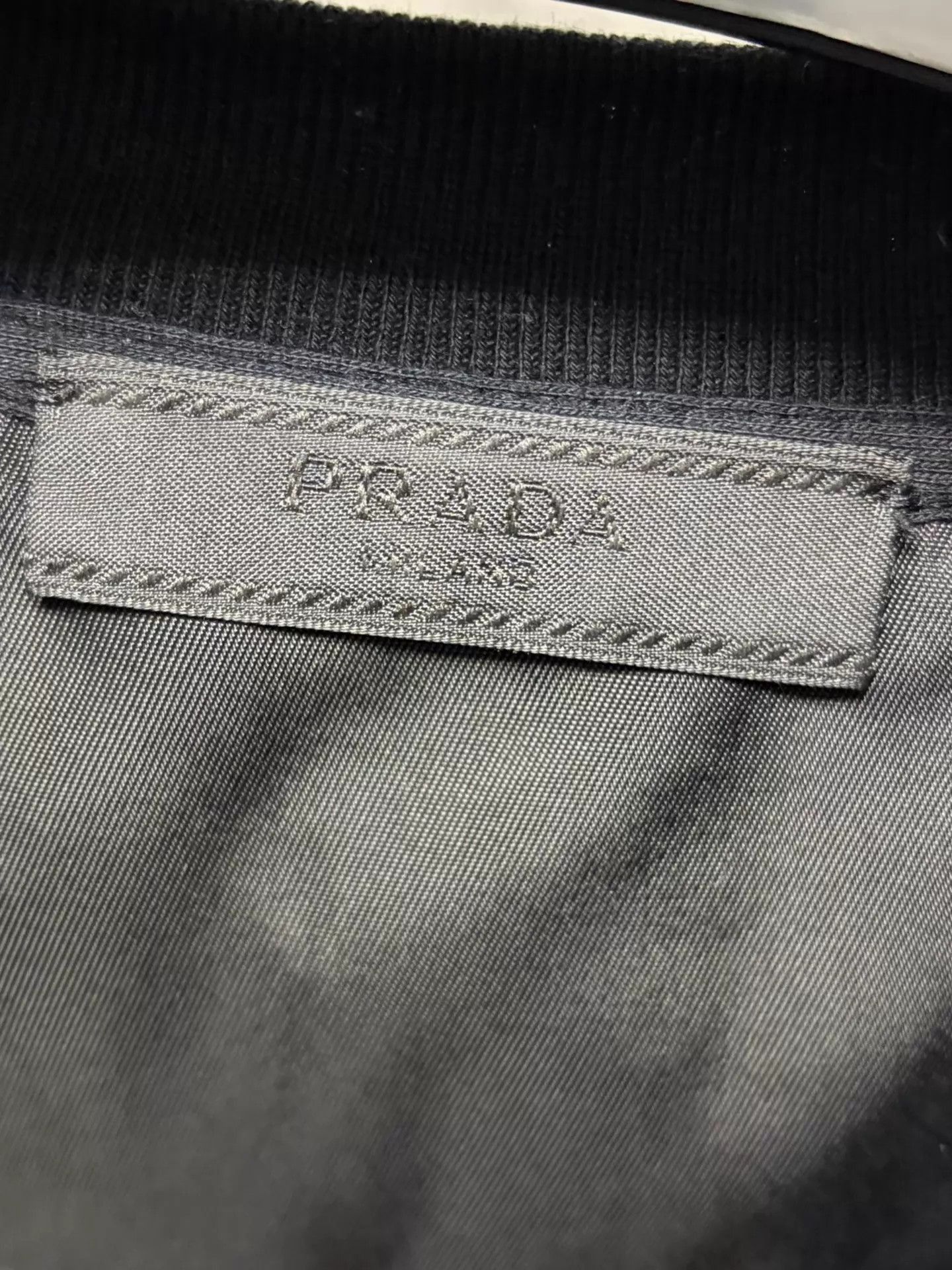 Prada Black Short-Sleeve T-Shirt with Zip Pocket Size US S / EU 44-46 / 1 - 3 Thumbnail