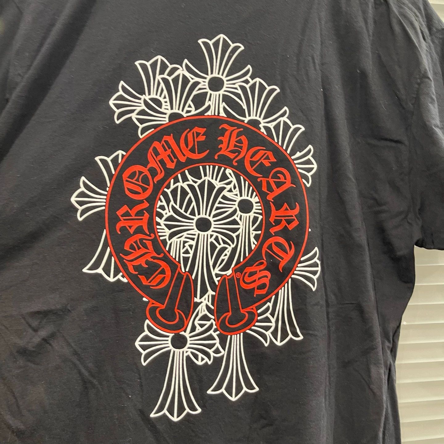 Chrome Hearts Black Short Sleeve Graphic T-Shirt XL Size US XL / EU 56 / 4 - 6 Thumbnail