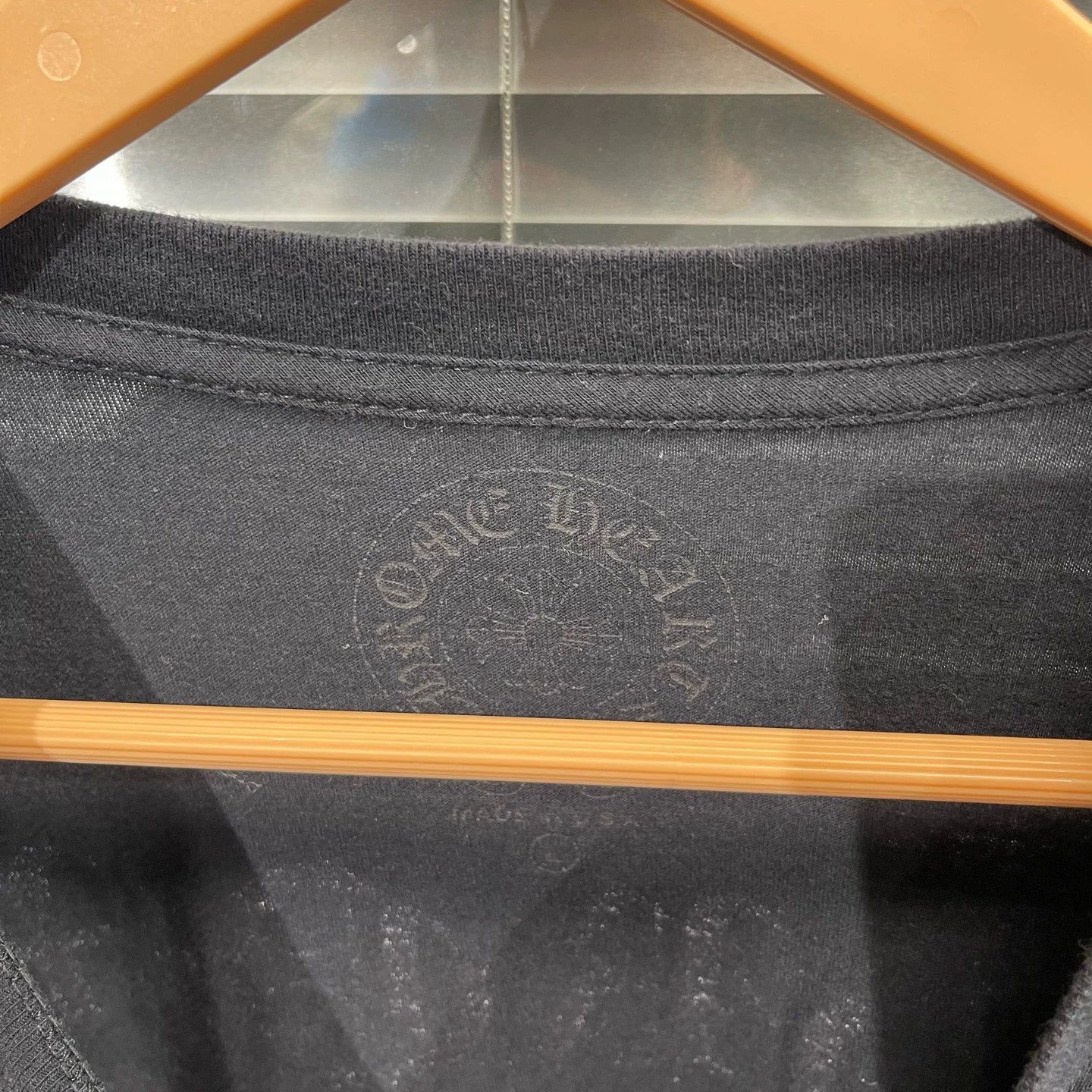 Chrome Hearts Black Long Sleeve Shirt with Yellow Graphic Print Size US L / EU 52-54 / 3 - 3 Thumbnail