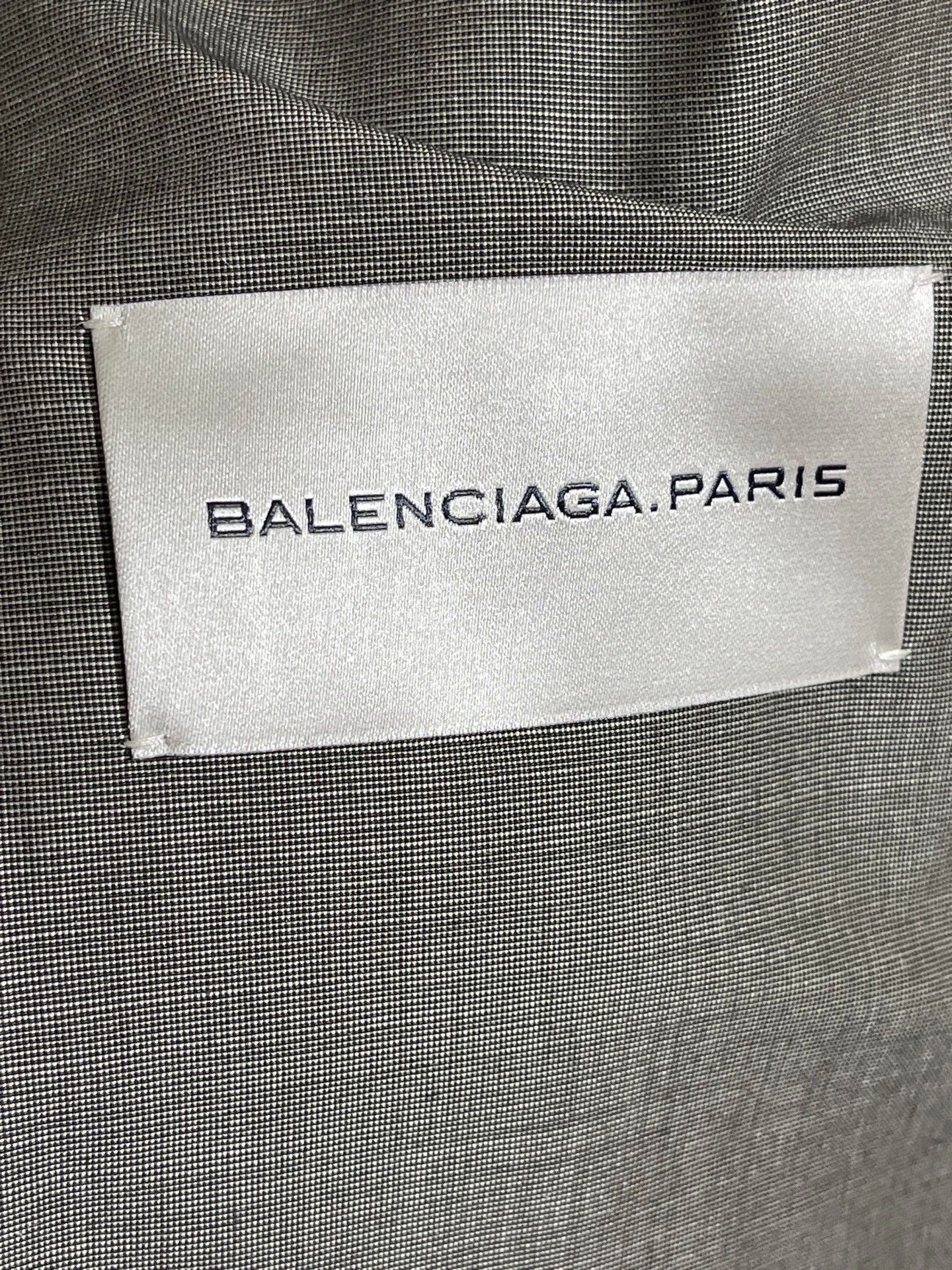 Balenciaga Multi Colored Light Jacket with Zipper Pockets - M Size US M / EU 48-50 / 2 - 6 Thumbnail