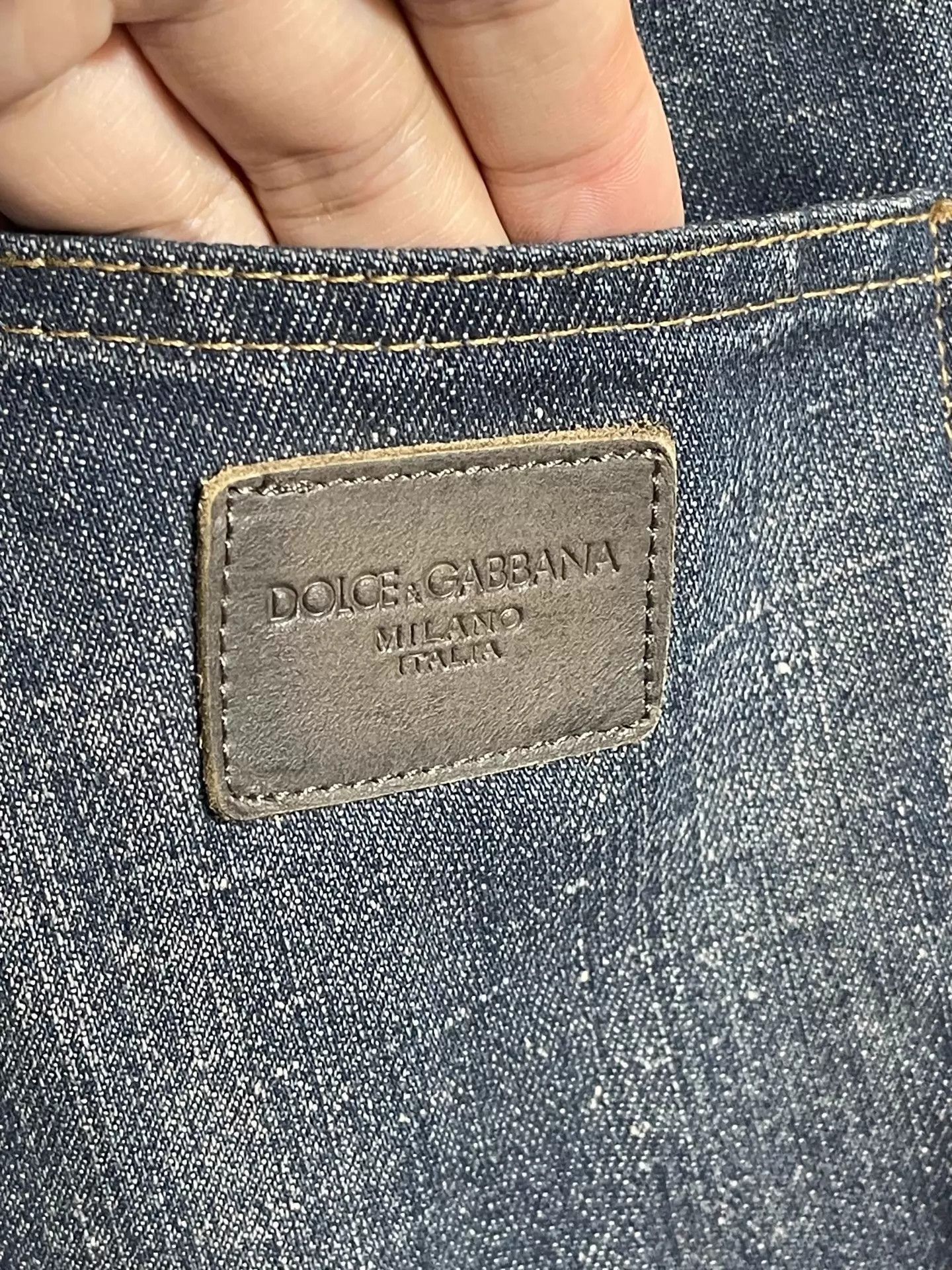 Dolce & Gabbana Blue Denim Jeans Size 30 Size US 30 / EU 46 - 7 Thumbnail