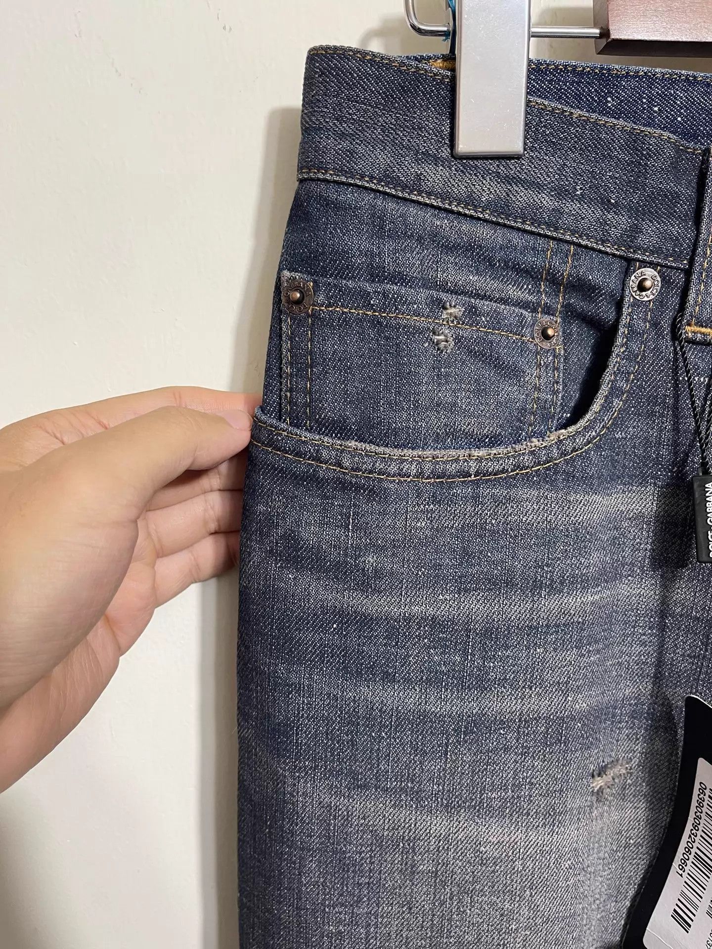 Dolce & Gabbana Blue Denim Jeans Size 30 Size US 30 / EU 46 - 3 Thumbnail