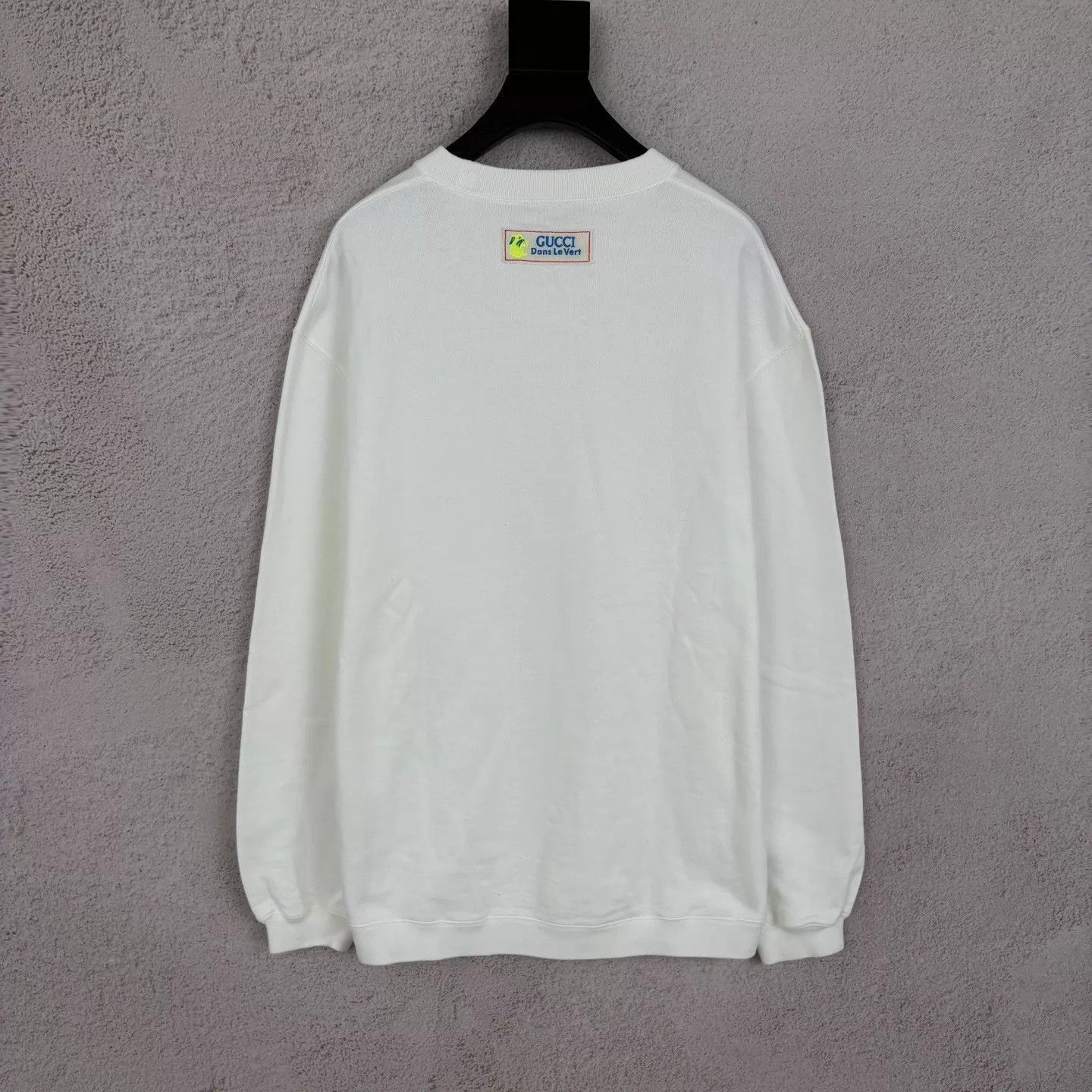 Gucci White Long Sleeve Graphic Sweatshirt Size US S / EU 44-46 / 1 - 2 Thumbnail