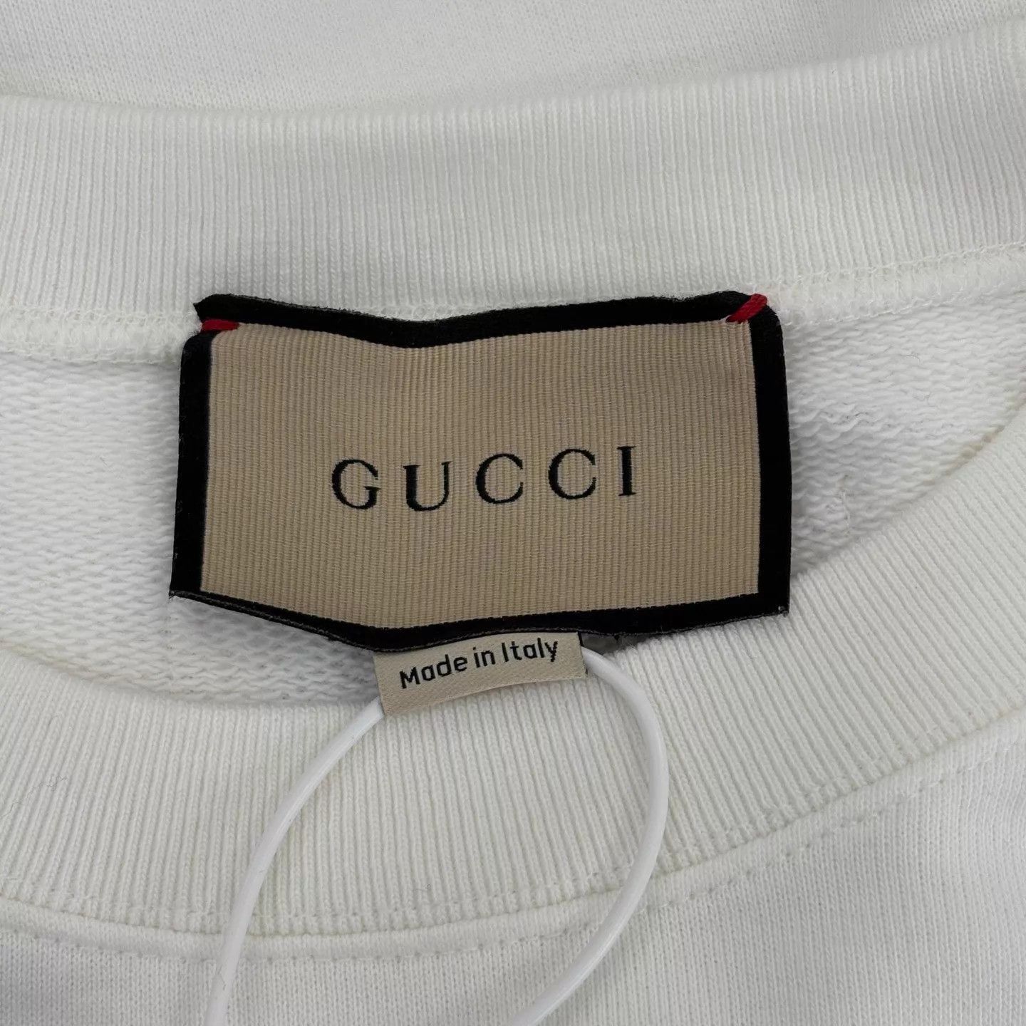 Gucci White Long Sleeve Graphic Sweatshirt Size US S / EU 44-46 / 1 - 3 Thumbnail