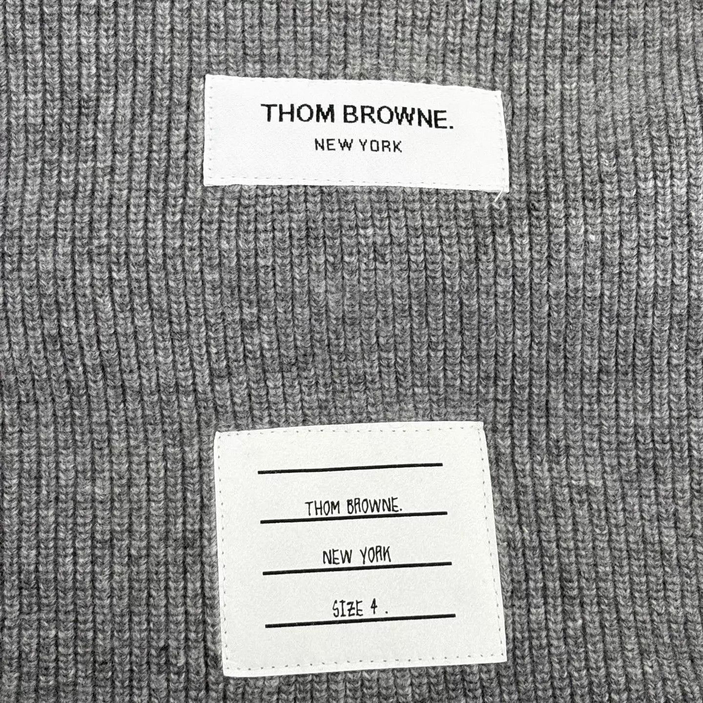 Thom Browne Gray Quilted Sleeveless Vest - XL Size US XL / EU 56 / 4 - 8 Thumbnail