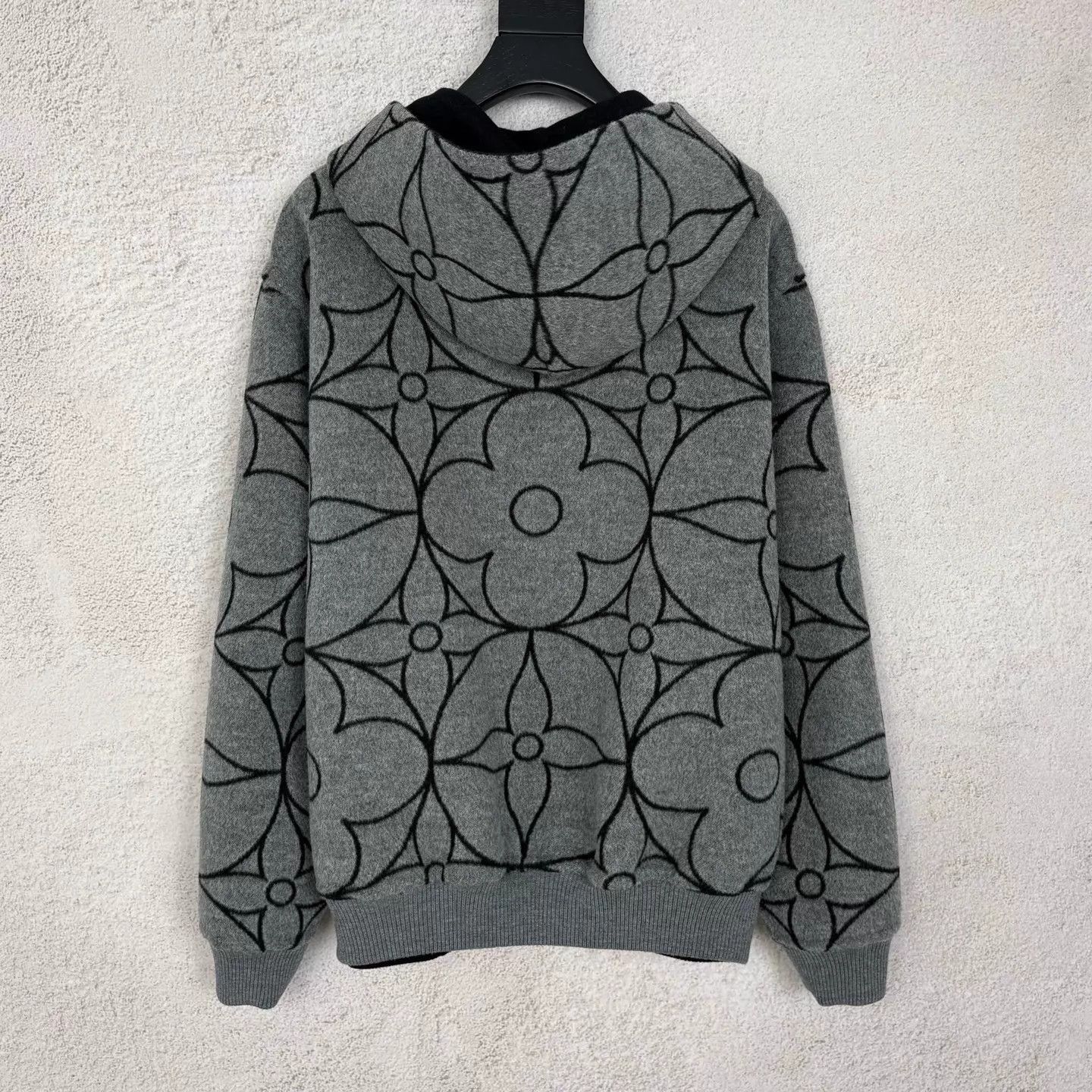 Louis Vuitton Multi Pattern Zip-Up Hooded Sweatshirt Size US S / EU 44-46 / 1 - 2 Thumbnail