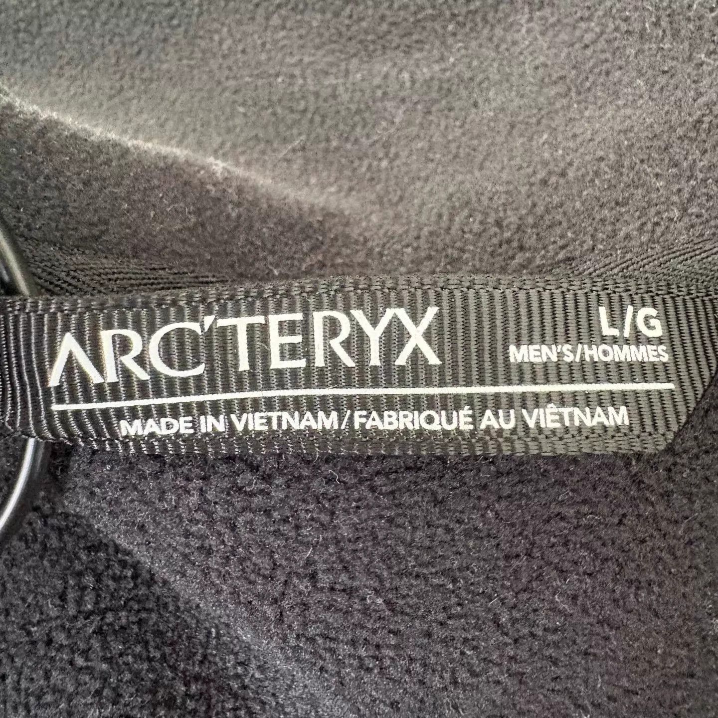 Arc'teryx Black Hooded Light Jacket with Zip Closure Size US L / EU 52-54 / 3 - 3 Thumbnail