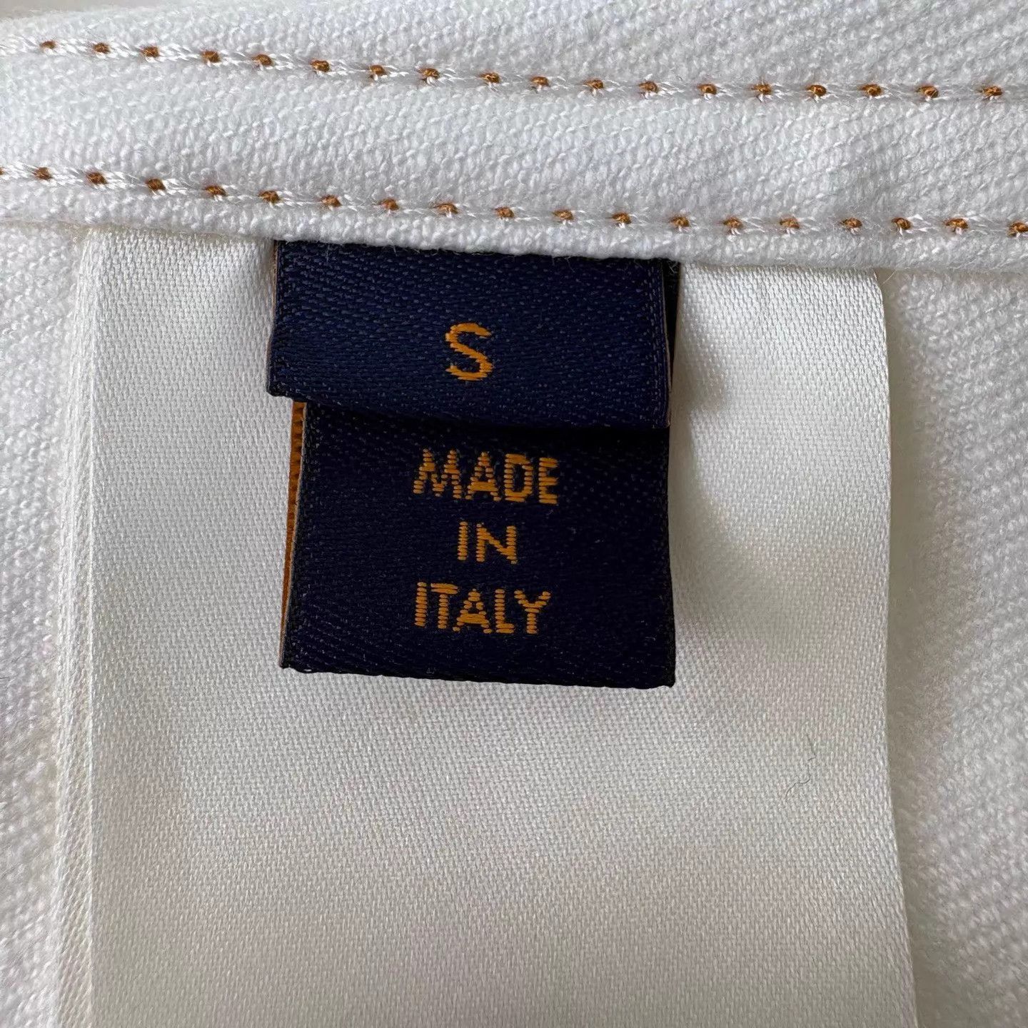 Louis Vuitton White Short Sleeve Button Front Shirt - Size S Size US S / EU 44-46 / 1 - 5 Thumbnail