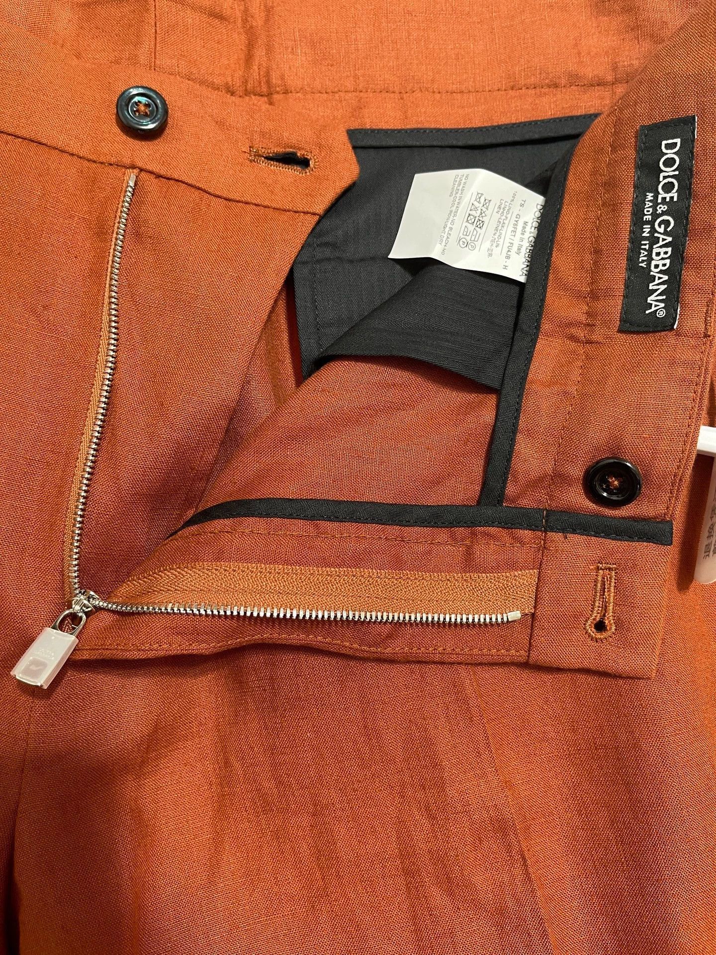 Dolce & Gabbana Orange Casual Pants Size 34 Size US 34 / EU 50 - 5 Thumbnail