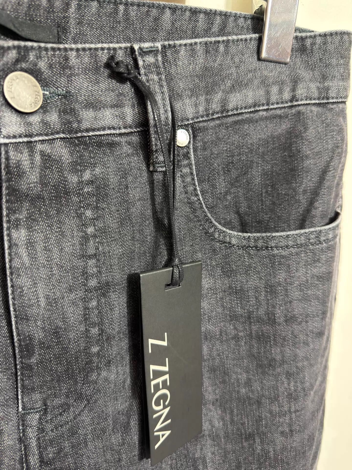 Z Zegna Gray Denim Pants Size 32 Size US 32 / EU 48 - 3 Thumbnail