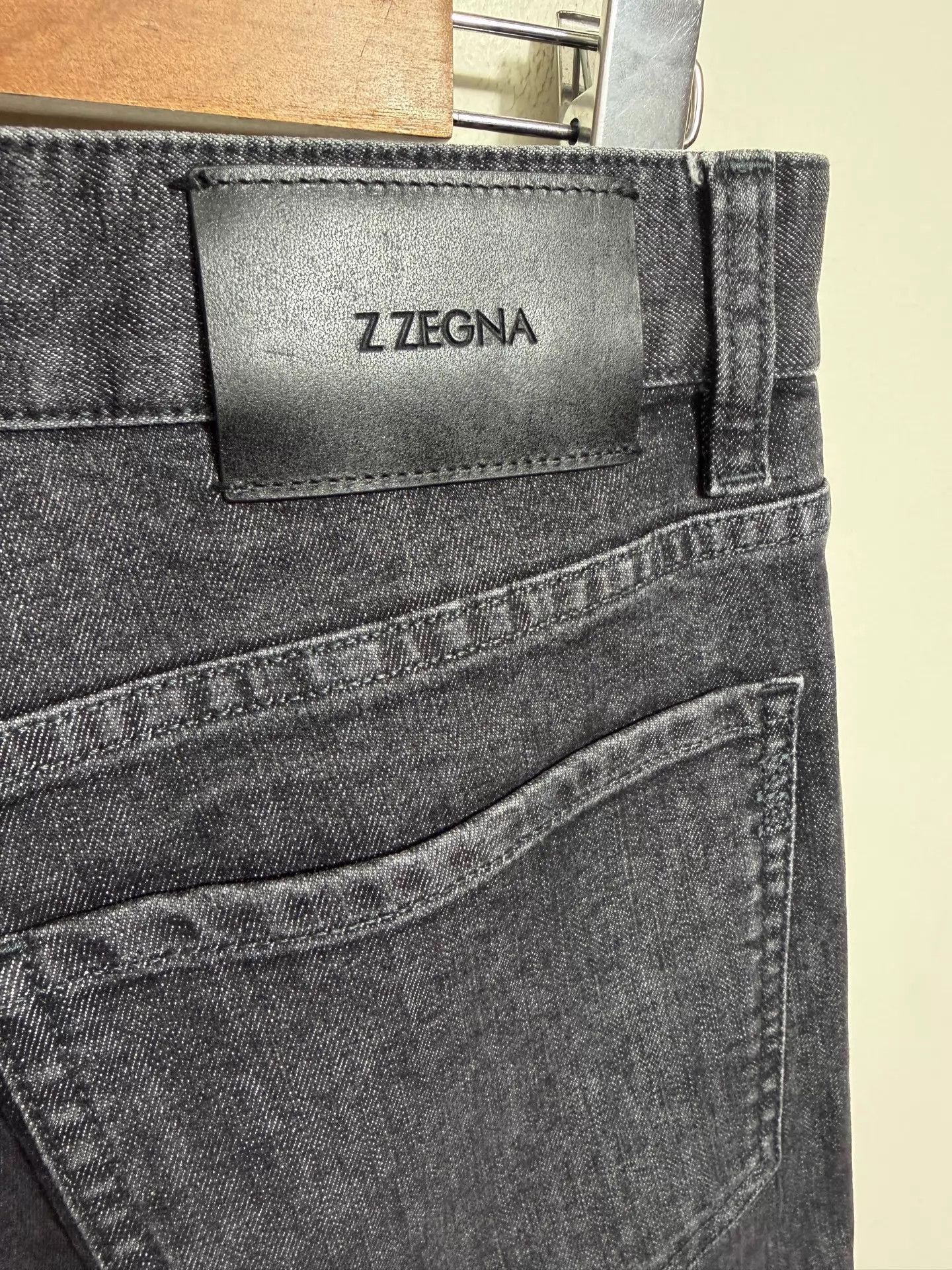 Z Zegna Gray Denim Pants Size 32 Size US 32 / EU 48 - 5 Thumbnail