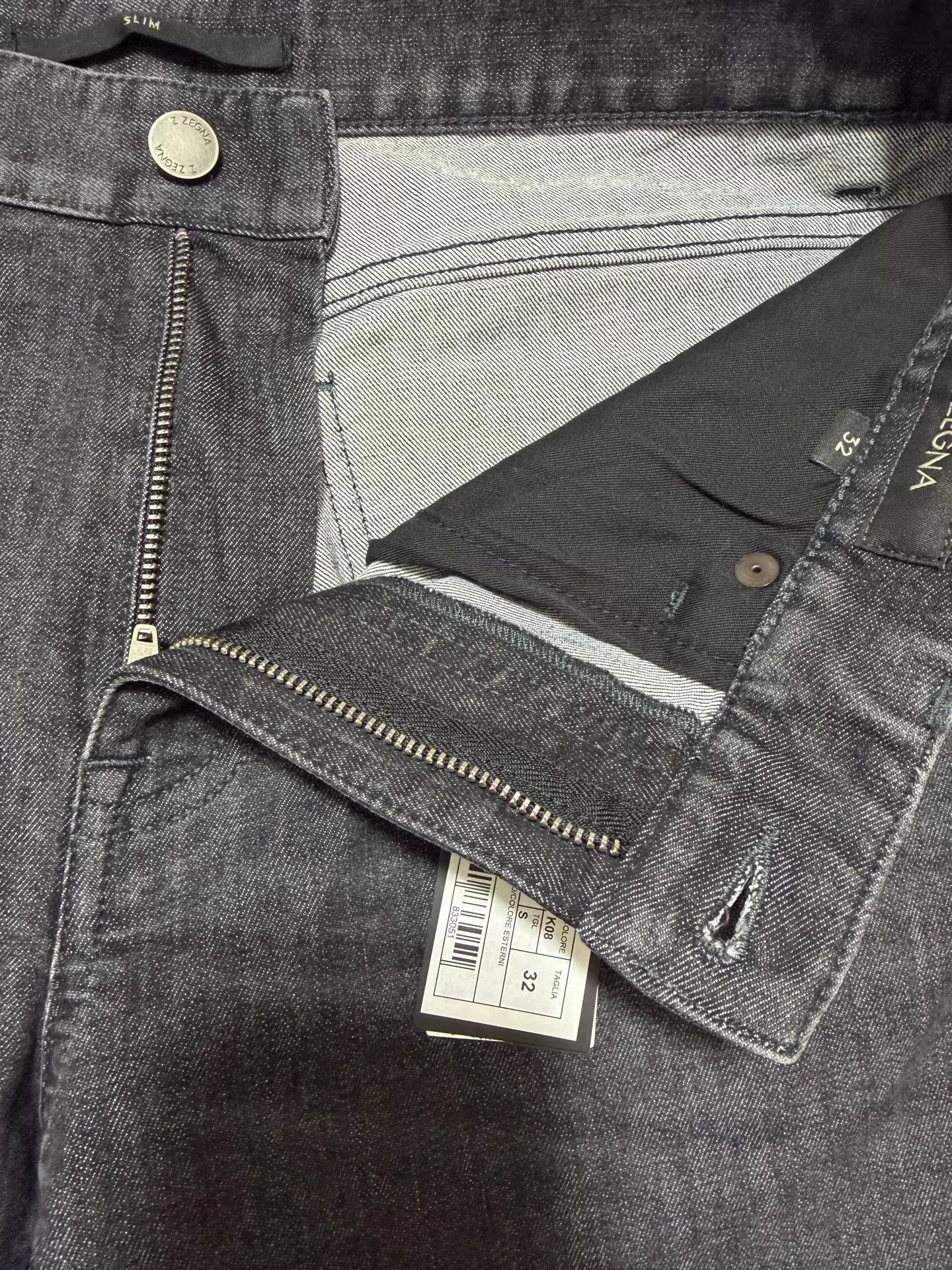 Z Zegna Gray Denim Pants Size 32 Size US 32 / EU 48 - 4 Thumbnail